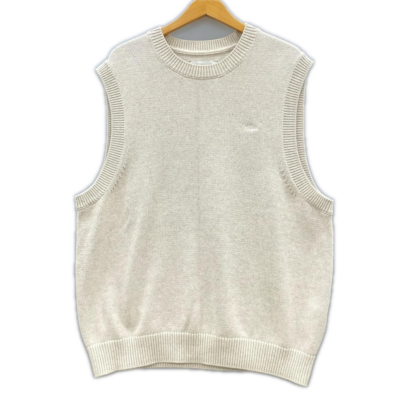 半袖Tシャツ KNIT VEST L L ベージュ