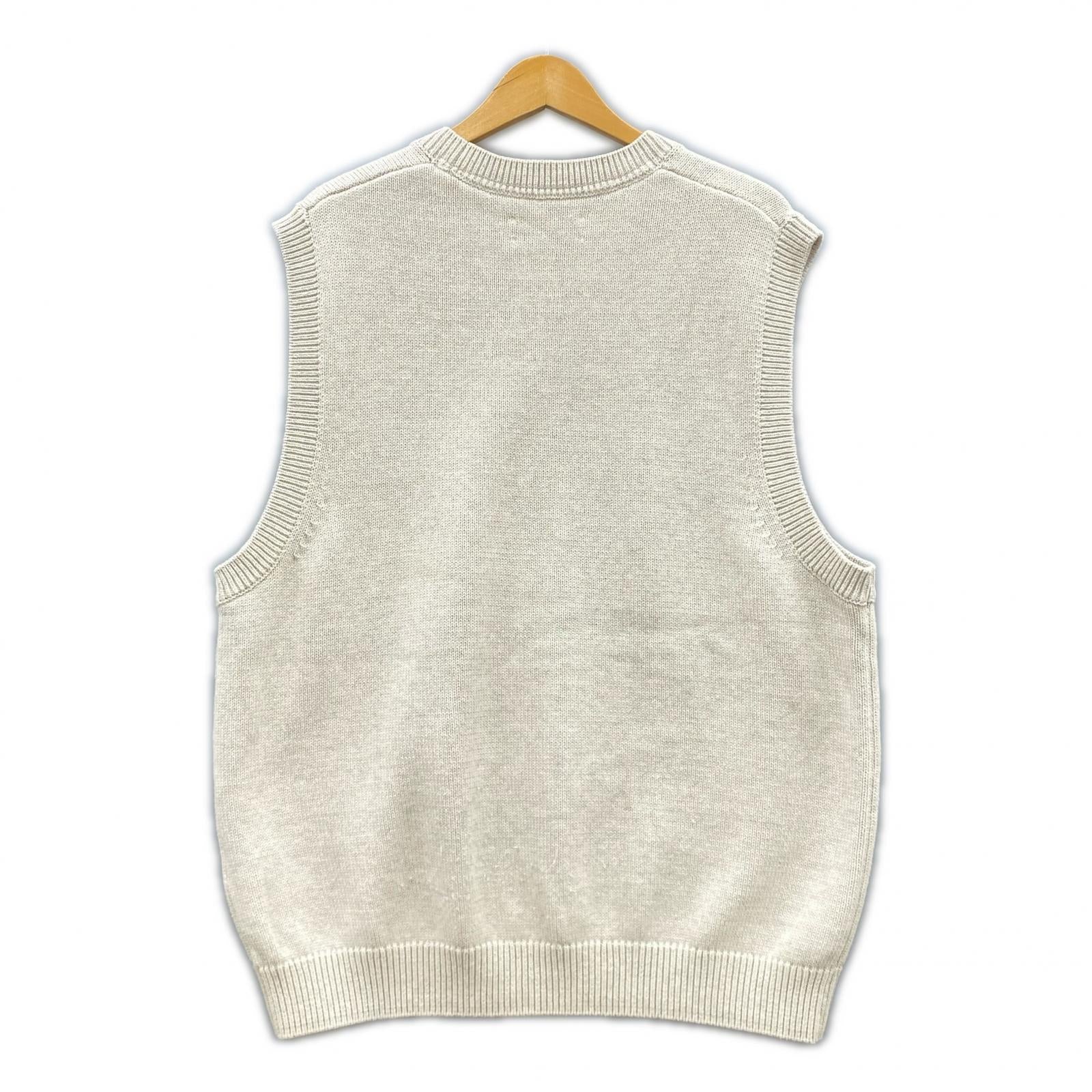 半袖Tシャツ KNIT VEST L L ベージュ