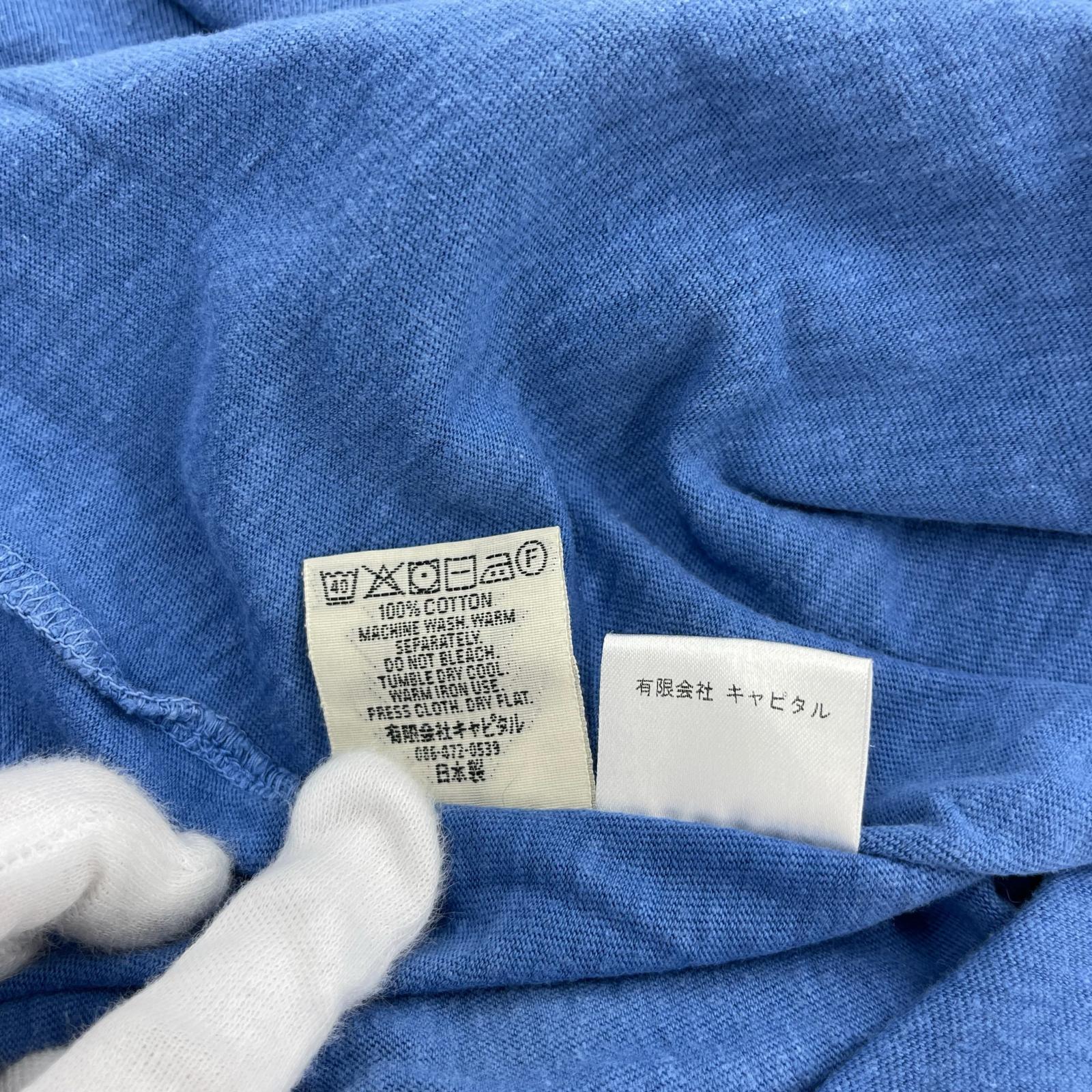 半袖Tシャツ KAPITAL BIGTee 2 2 ブルー