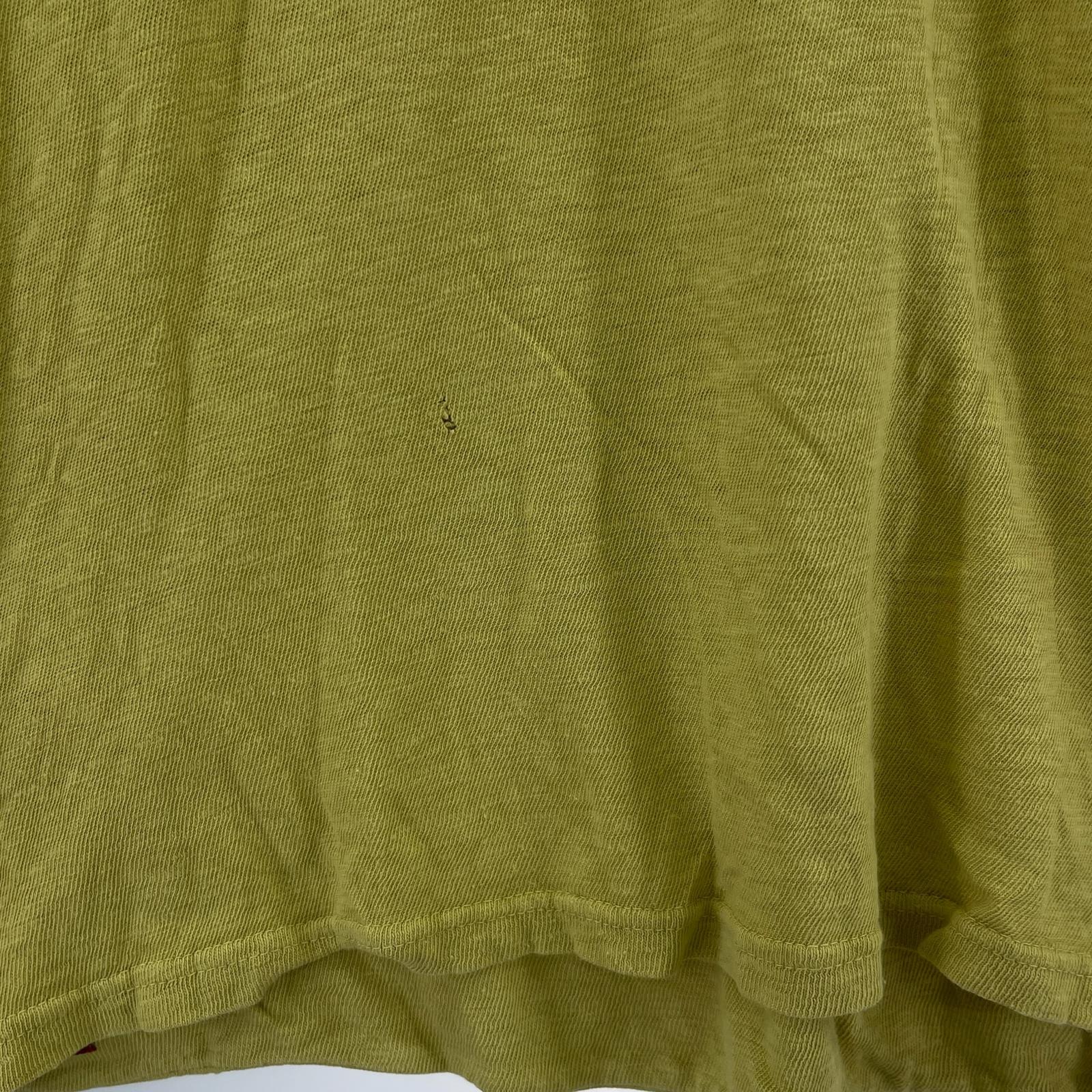 長袖Tシャツ KAPITAL capital期 キーネック L/S Tee 1 イエロー