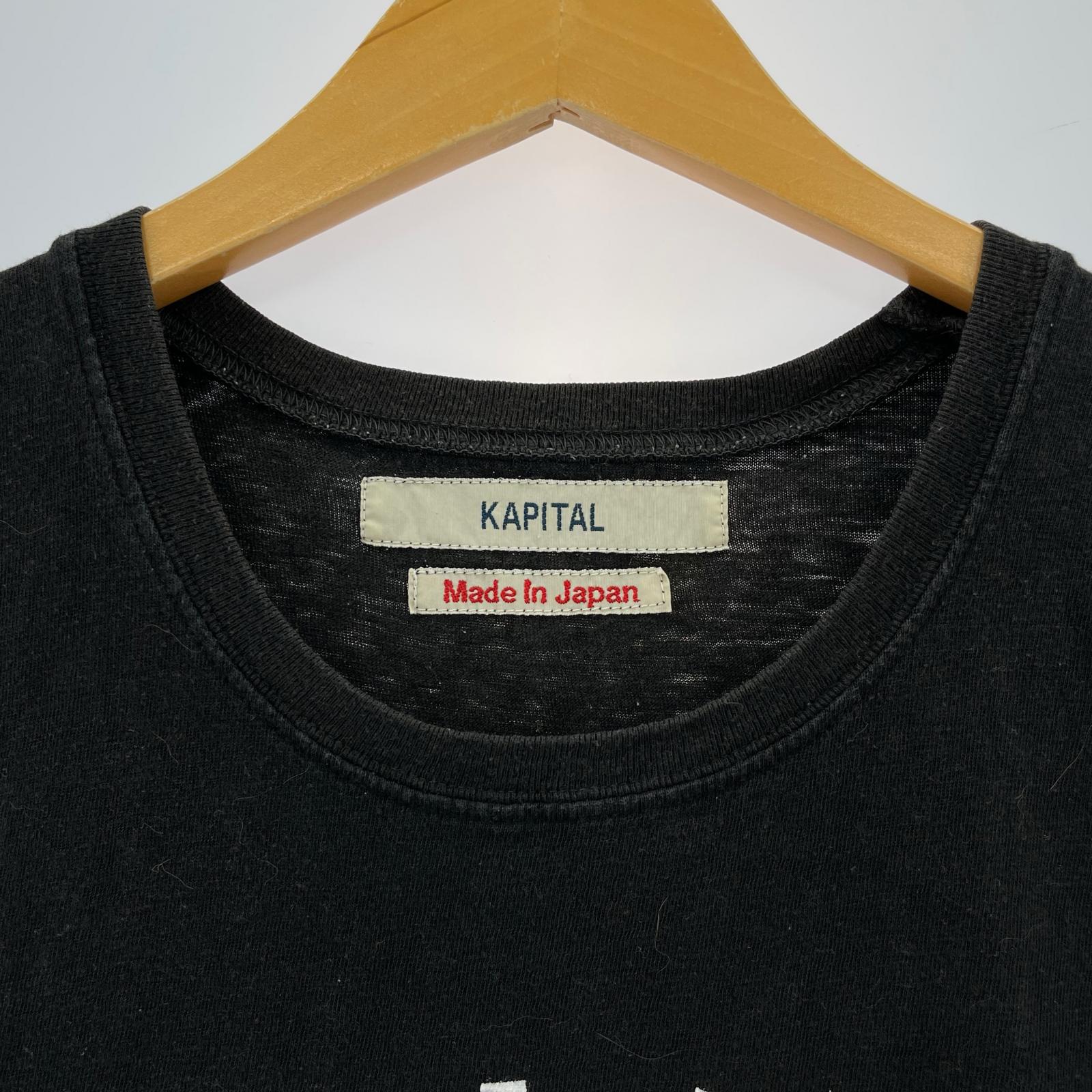 タンクトップ KAPITAL capital期 タンクトップ 2 ブラック