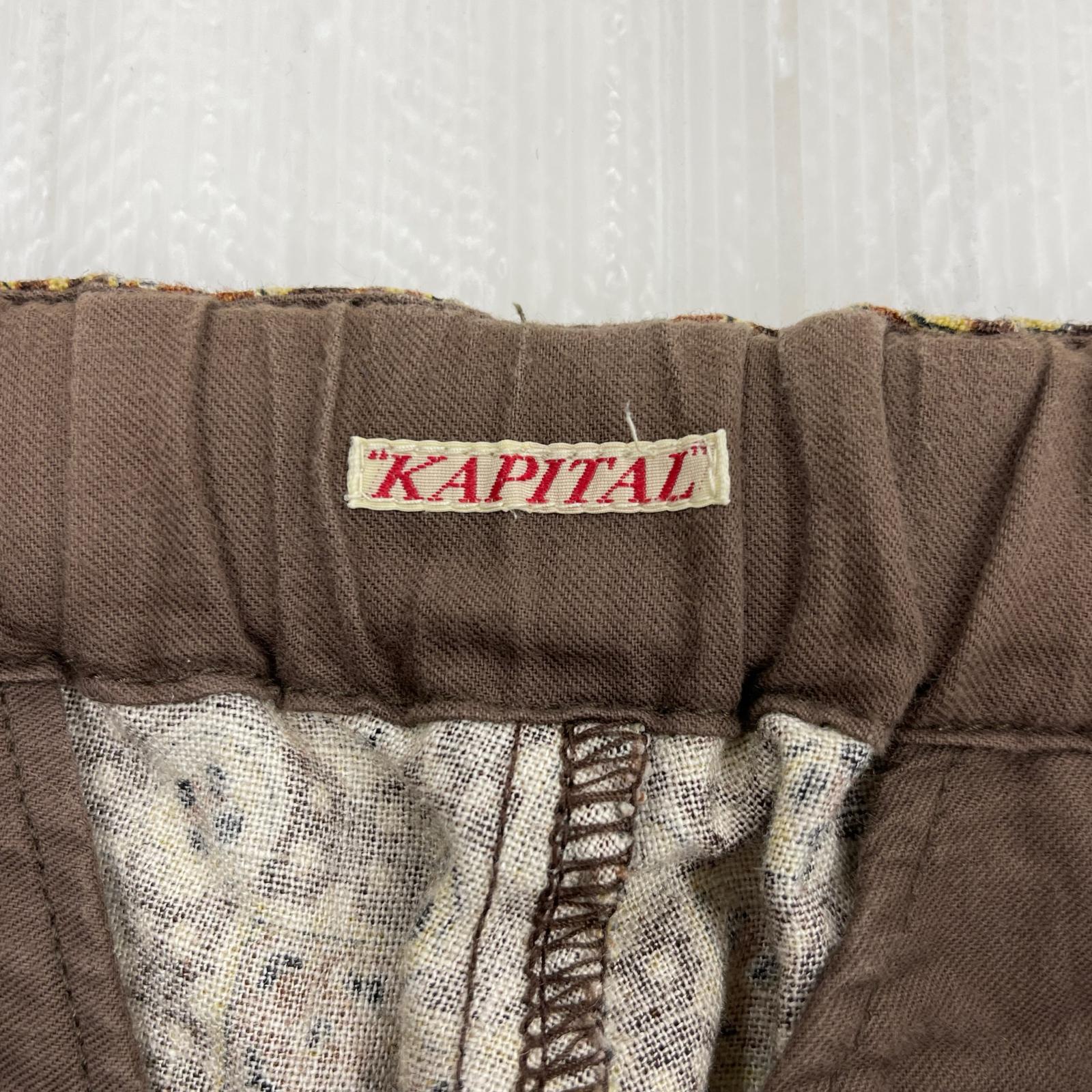 ショートパンツ KAPITAL リネン サルエルショーツ 3 3