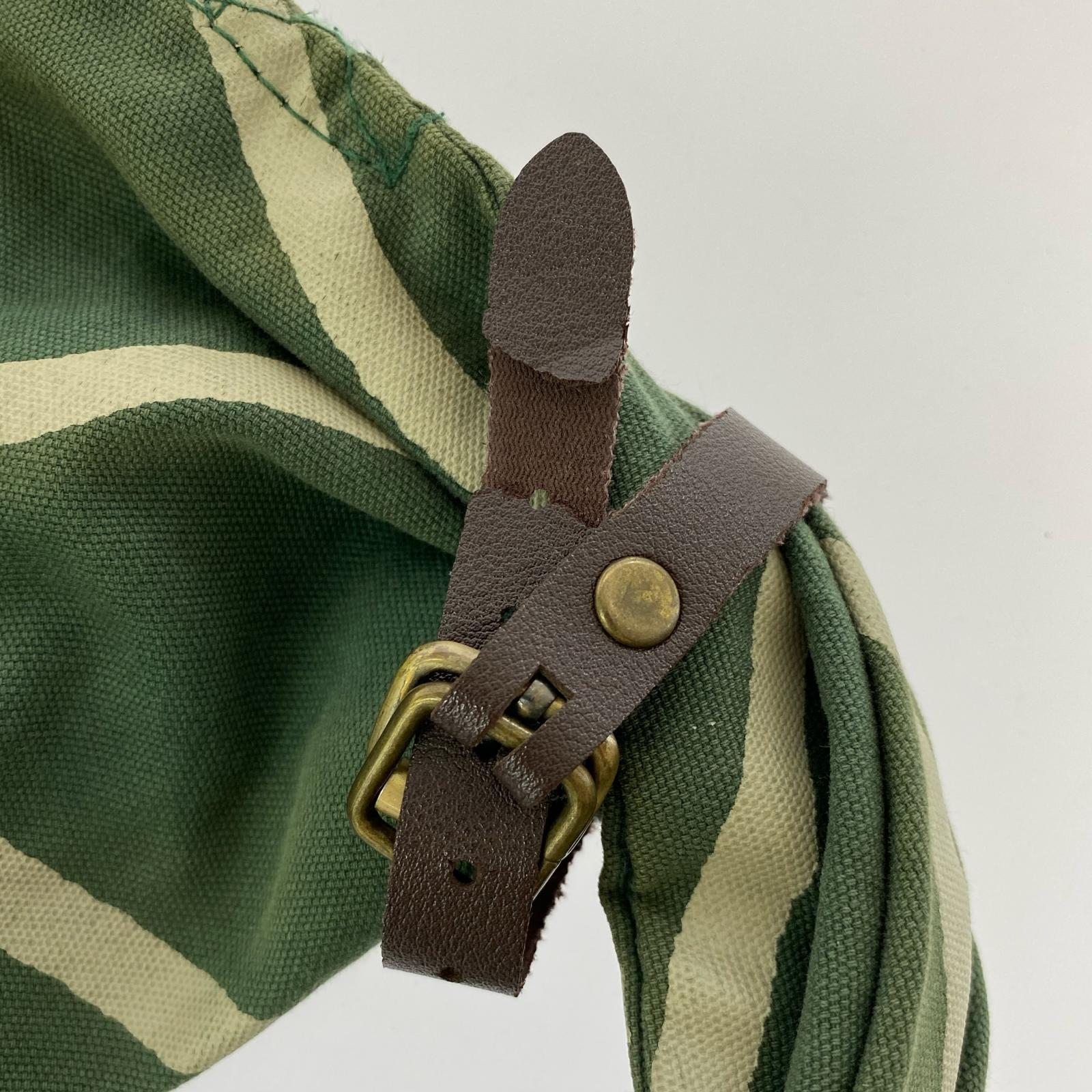 ショルダーバッグ KAPITAL スナフキンバッグ 酔い縞 GRN