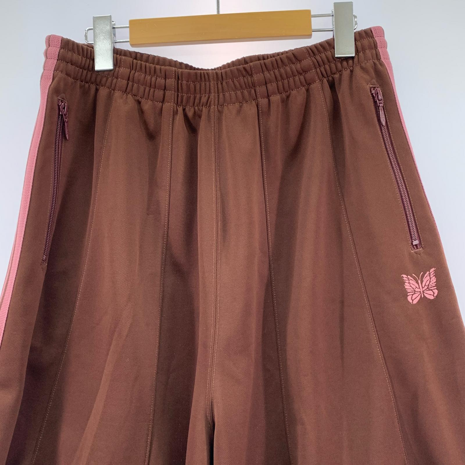パンツ Needles 25FW H.D. Track Pant - Poly Smooth 赤 S ブラウン