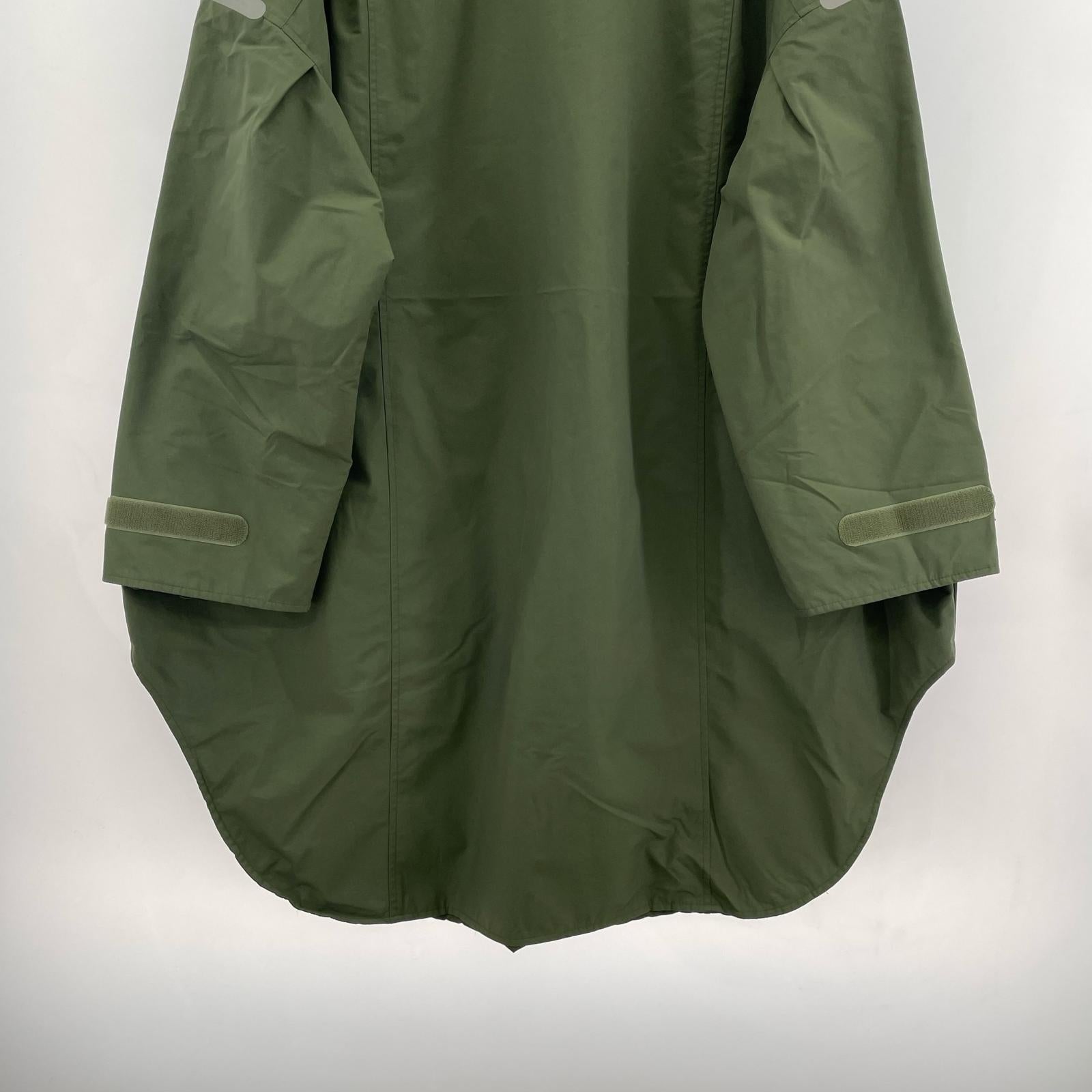 ジャケット COLLARLESS OVERSIZED LONG PADDING COAT
