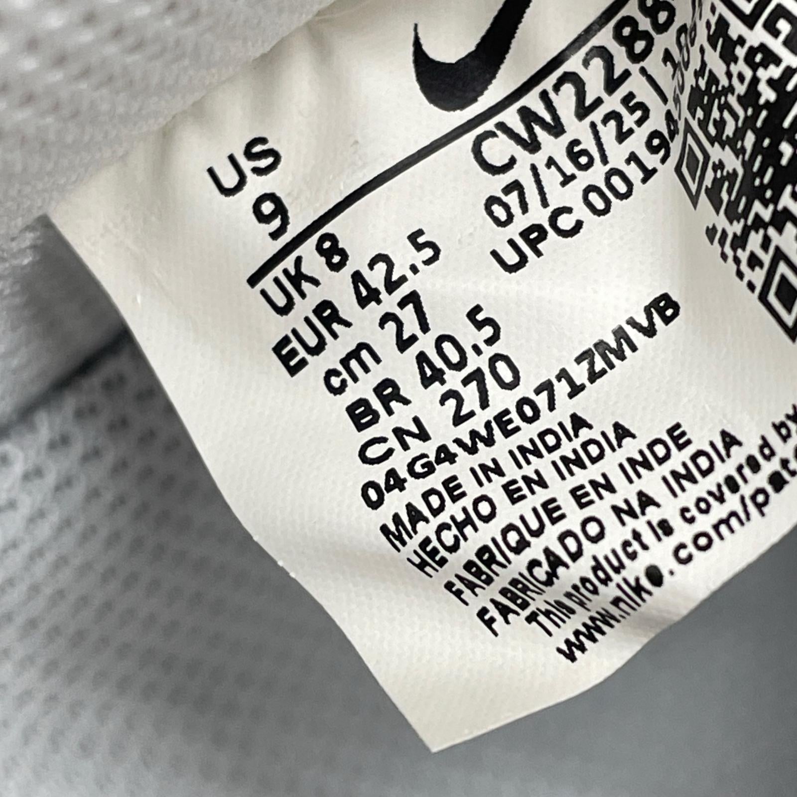スニーカー AIR FORCE 1 LOW 27cm (US9 UK8 1/2 EU44) ホワイト