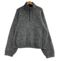 ブルゾン Wool Blend Sherpa Mock Neck M ブラック
