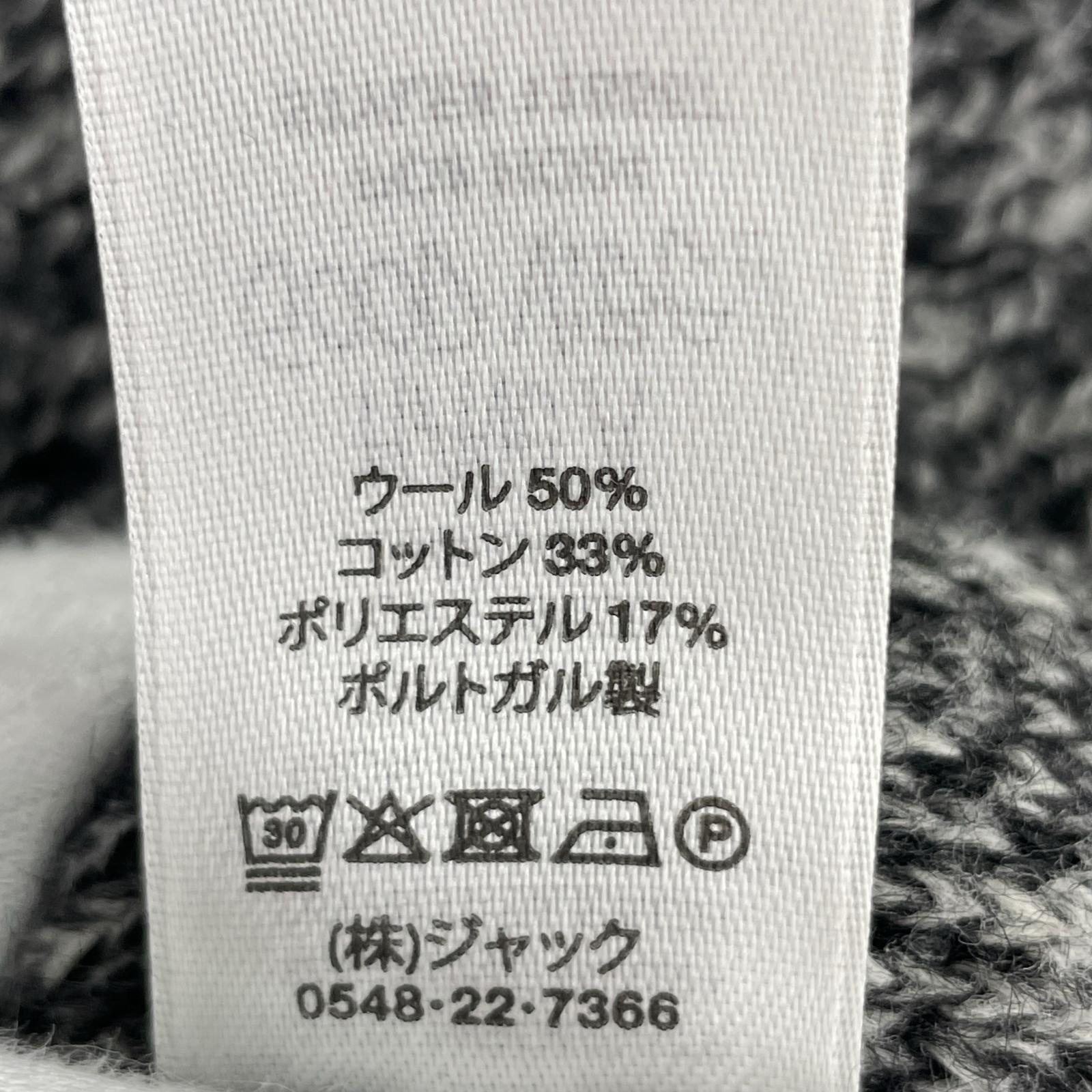 ブルゾン Wool Blend Sherpa Mock Neck M ブラック