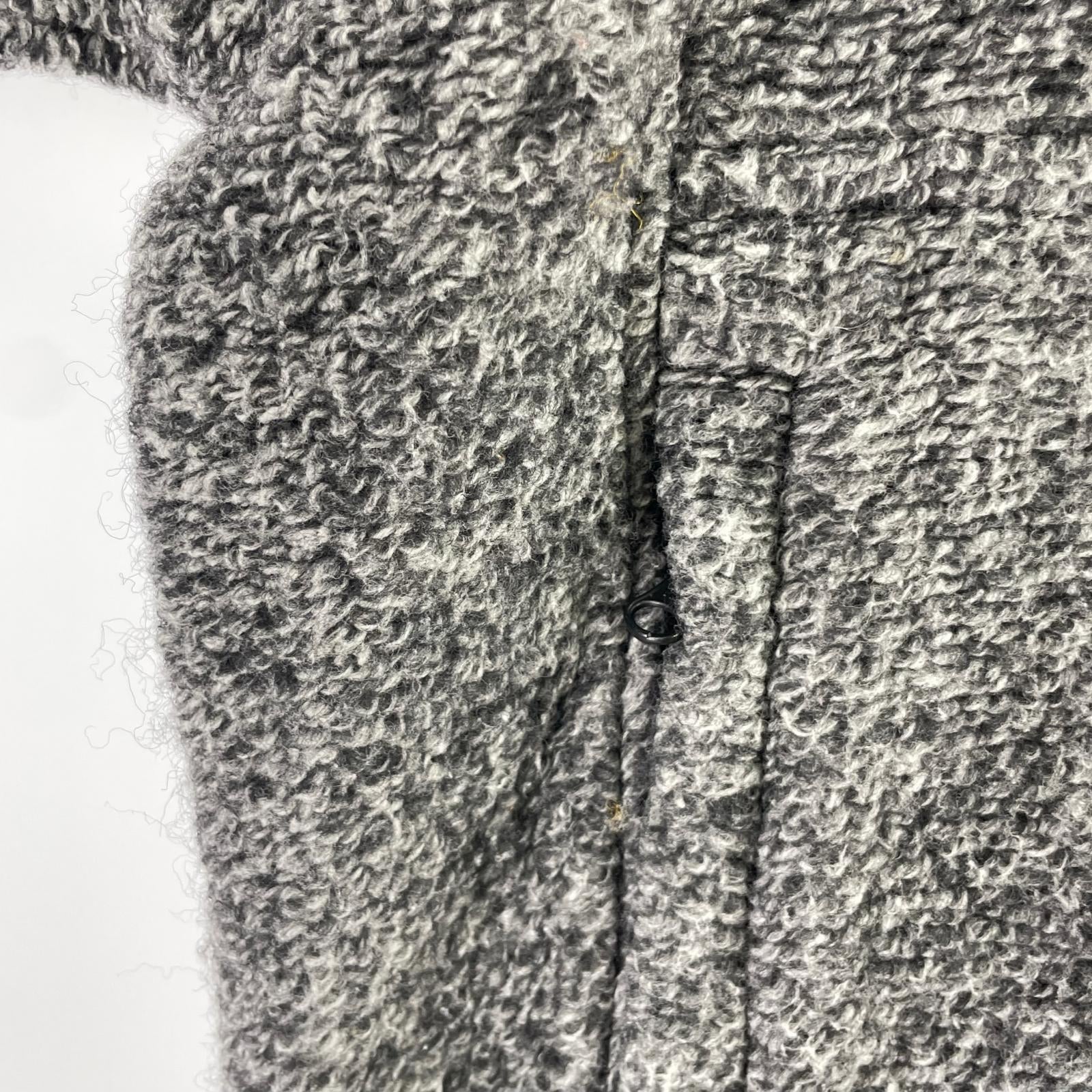 ブルゾン Wool Blend Sherpa Mock Neck M ブラック