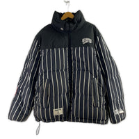 ダウンジャケット billionaire boys club ストライプ LL