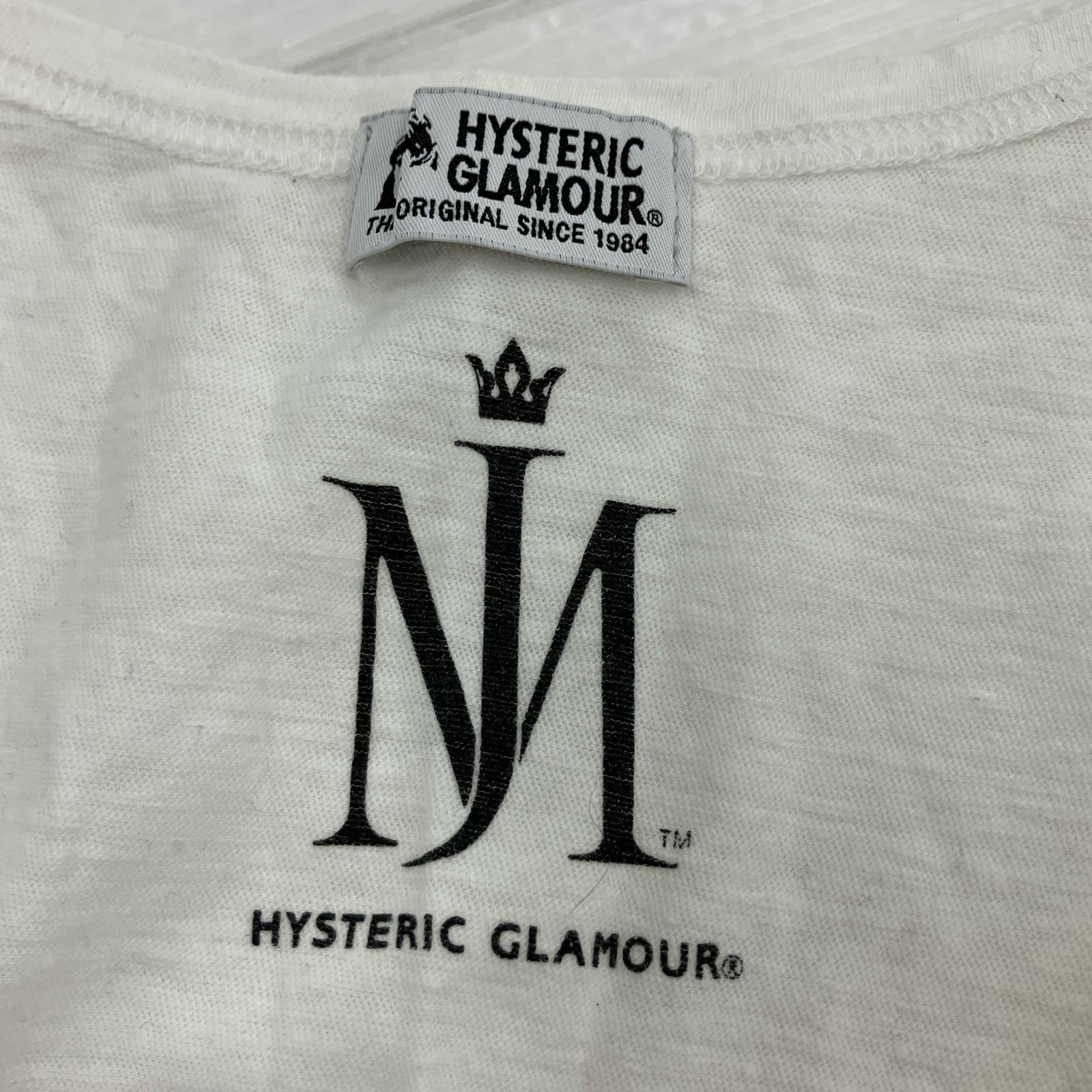 タンクトップ HYSTERIC GLAMOUR michael jackson タンクトップ 白 01182CR01 (F) ホワイト