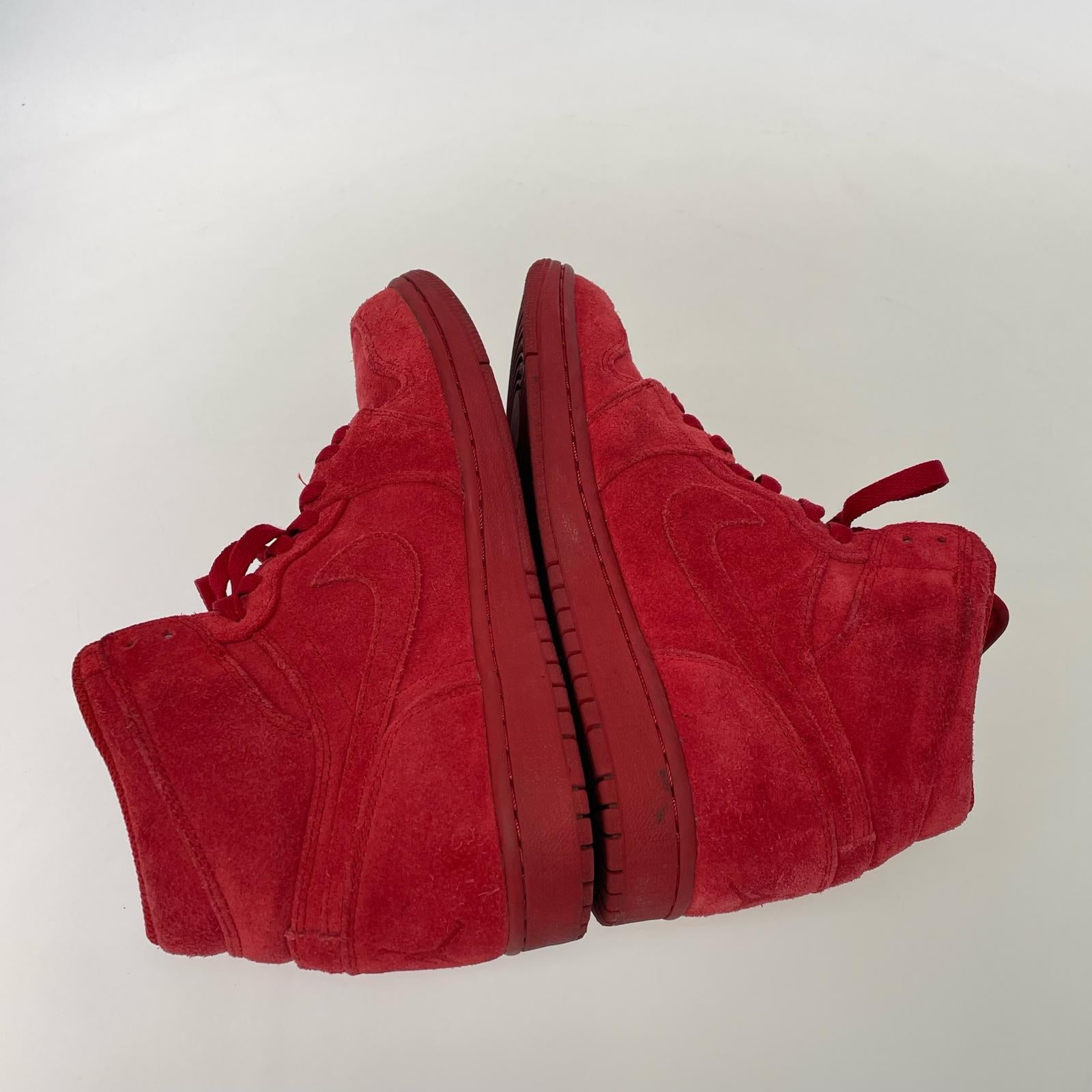スニーカー AIR JORDAN 1 RETRO HIGH RED 26.0 26cm (US8 UK7 1/2 EU42) レッド
