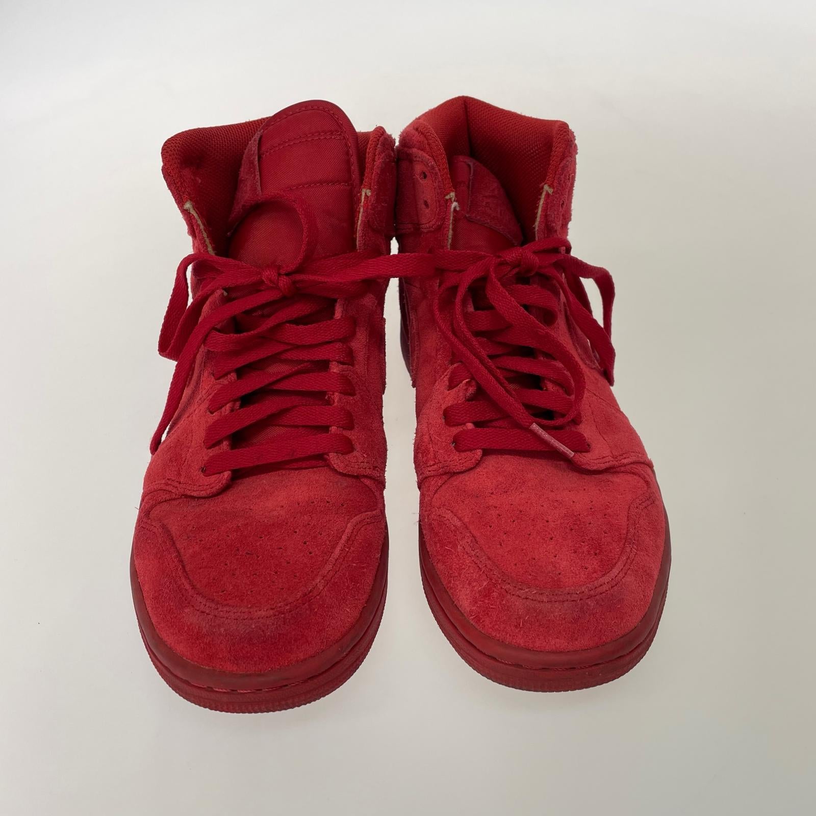 スニーカー AIR JORDAN 1 RETRO HIGH RED 26.0 26cm (US8 UK7 1/2 EU42) レッド