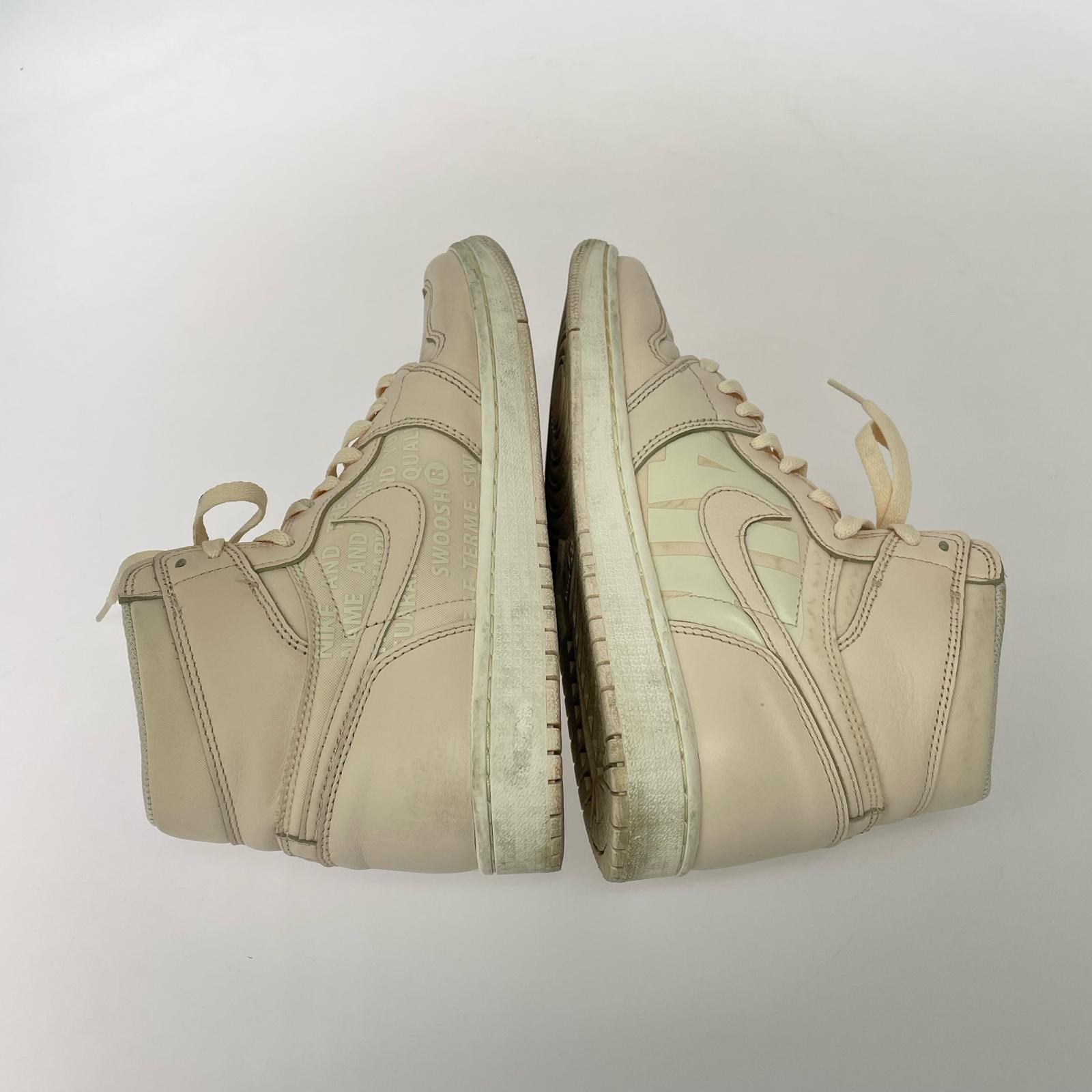 スニーカー AIR JORDAN RETRO HIGH OG PNK 26.5 26.5cm (US8 1/2 UK8 EU43) ベージュ