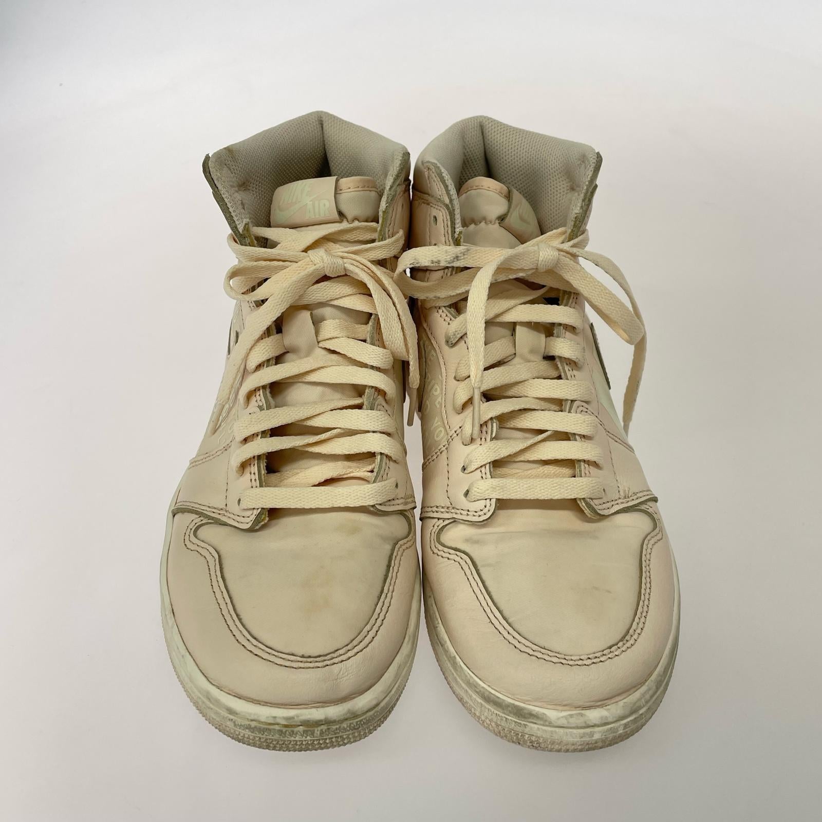 スニーカー AIR JORDAN RETRO HIGH OG PNK 26.5 26.5cm (US8 1/2 UK8 EU43) ベージュ