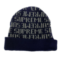 ニットキャップ Refrective repeat beanie