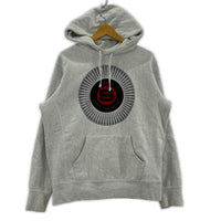 パーカー 20AW chenille applique hooded sweatshirt S グレー