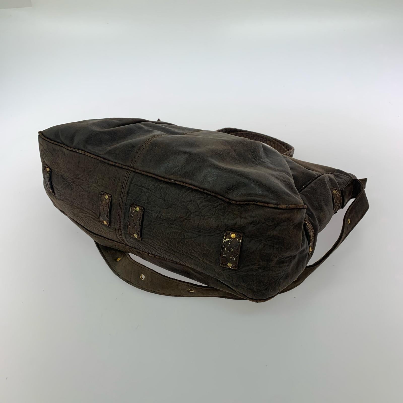 ショルダーバッグ MAUBOUSSIN 2WAY レザー茶 ブラウン