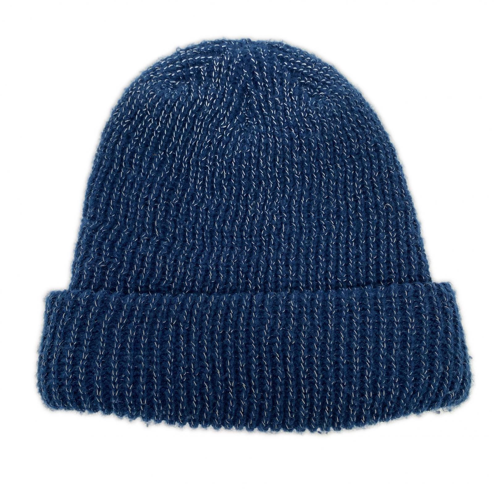 ニットキャップ Reflective Loose Gauge Beanie ネイビー ネイビー