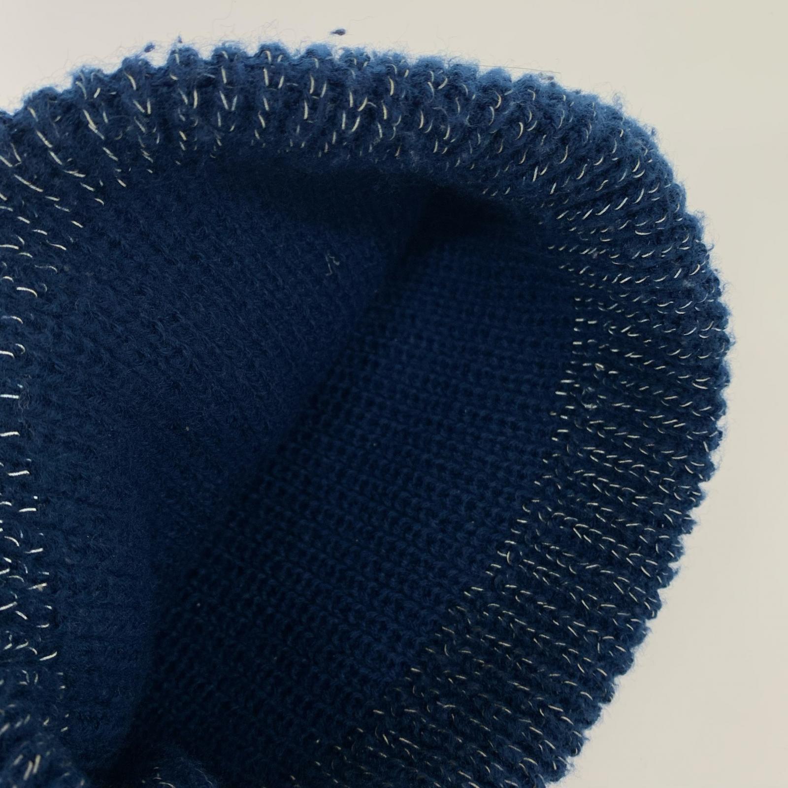 ニットキャップ Reflective Loose Gauge Beanie ネイビー ネイビー