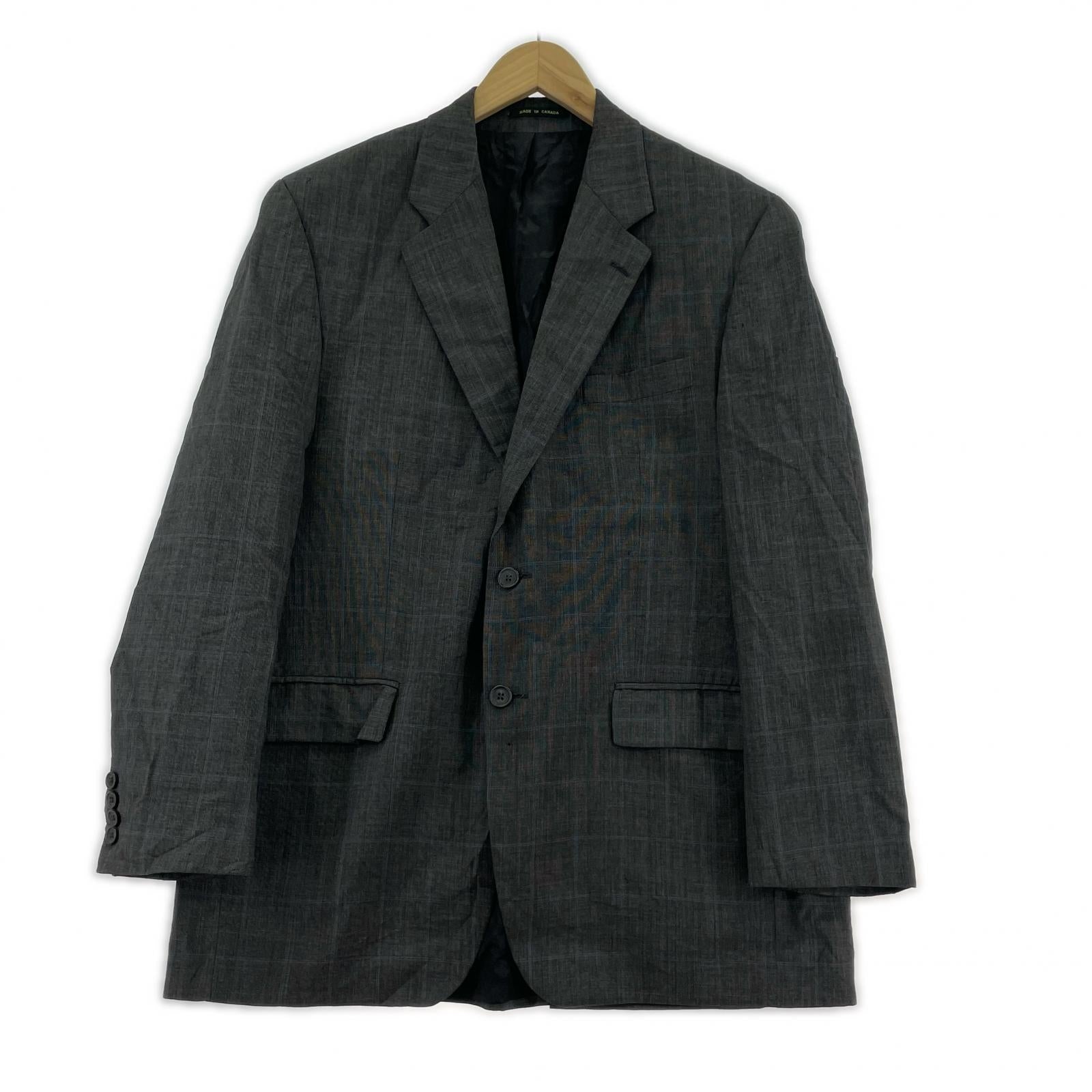 テーラードジャケット LAUREN カナダ製 グレー グレー