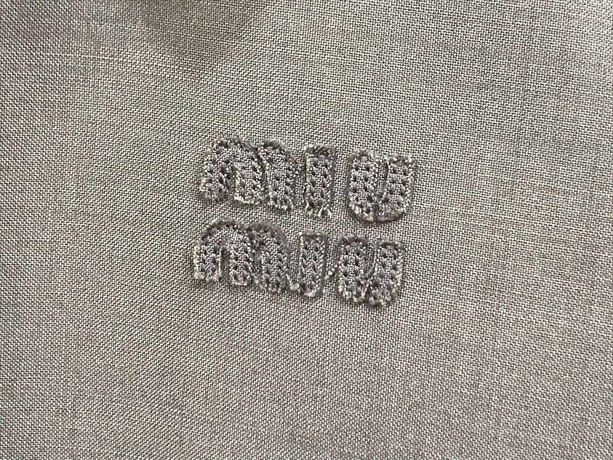miu miu ジャケット イエロー