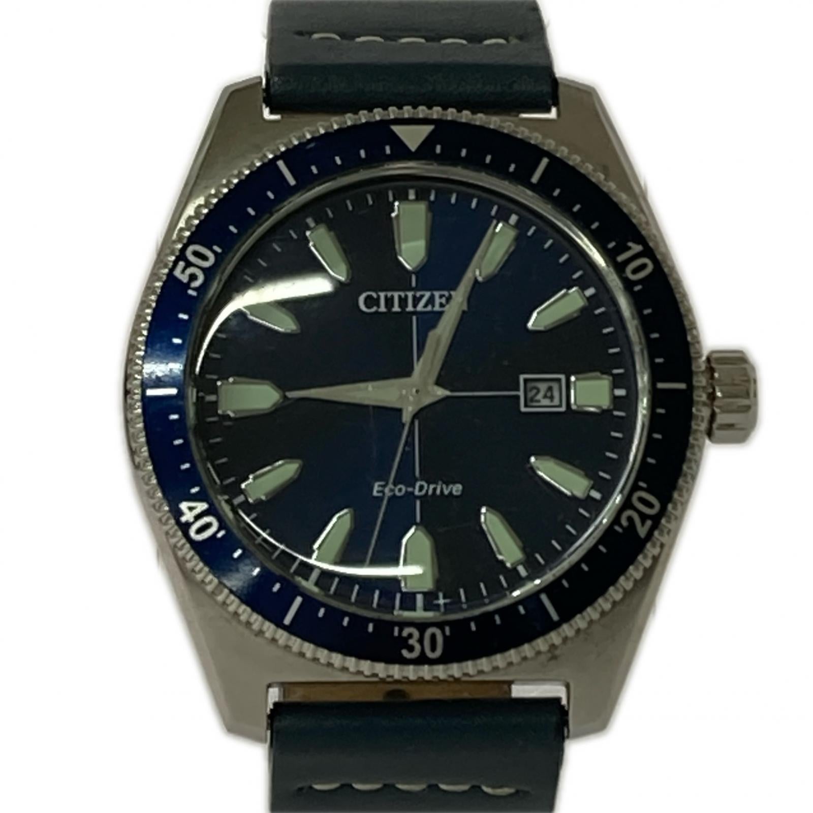 腕時計 Eco-Drive J810-R010913 ネイビー