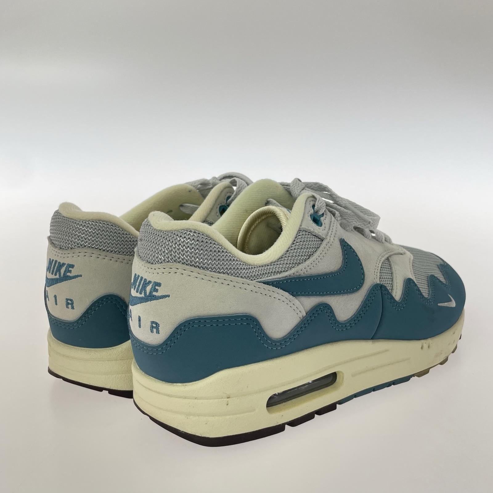 スニーカー Patta × Nike Air Max 1 "Noise Aqua 26.5 26.5cm (US8 1/2 UK8 EU43) ブルー