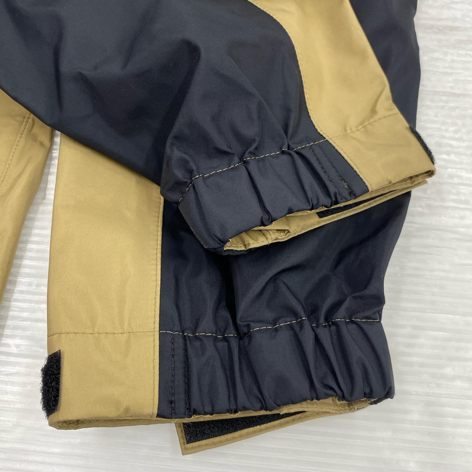 ジャケット マウンテン レインテックス ジャケット ベージュ L L ブラック
