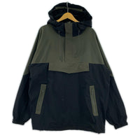 ジャケット ACY NYRON ANORAK ACY-23AW-002 黒×緑 (3)