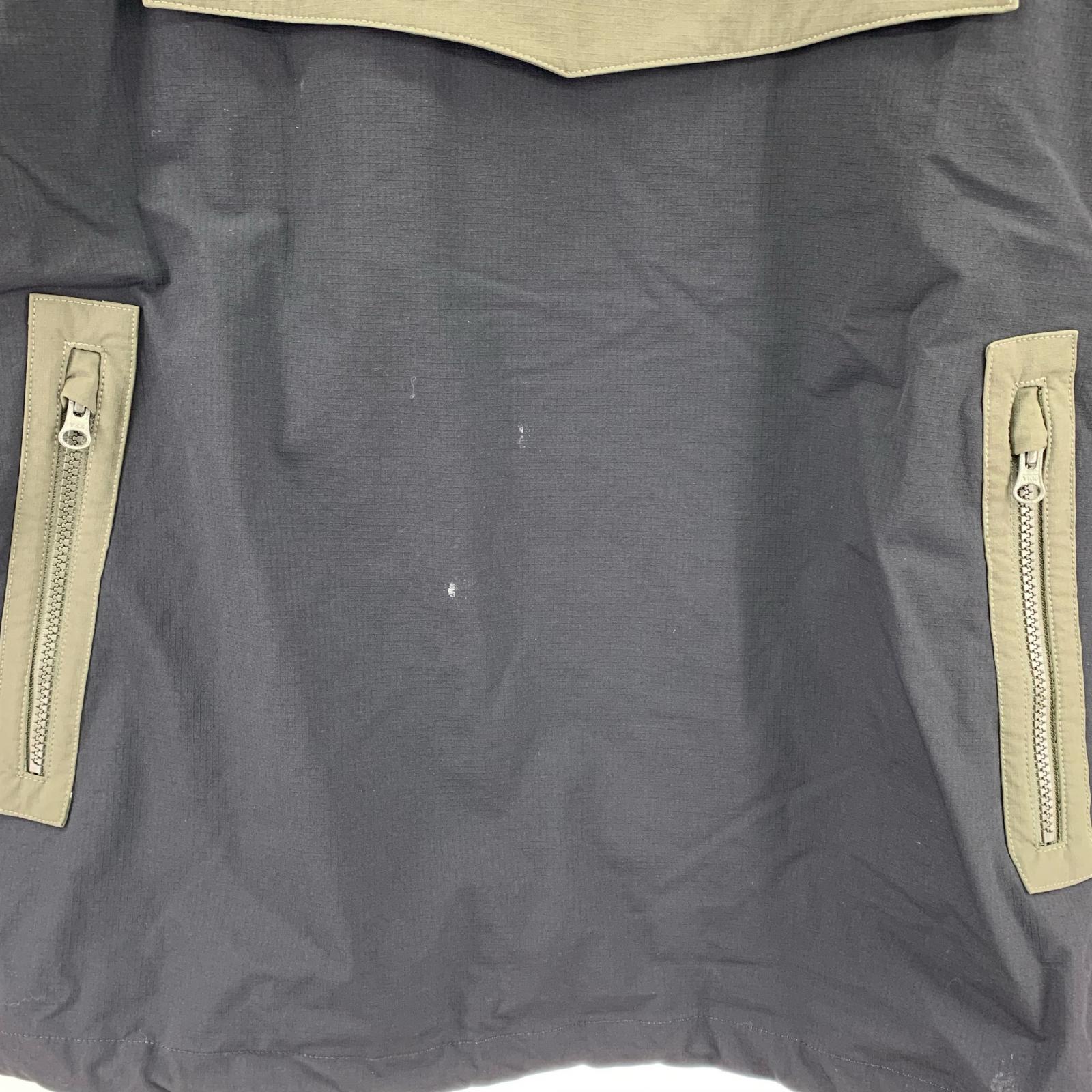 ジャケット ACY NYRON ANORAK ACY-23AW-002 黒×緑 (3)