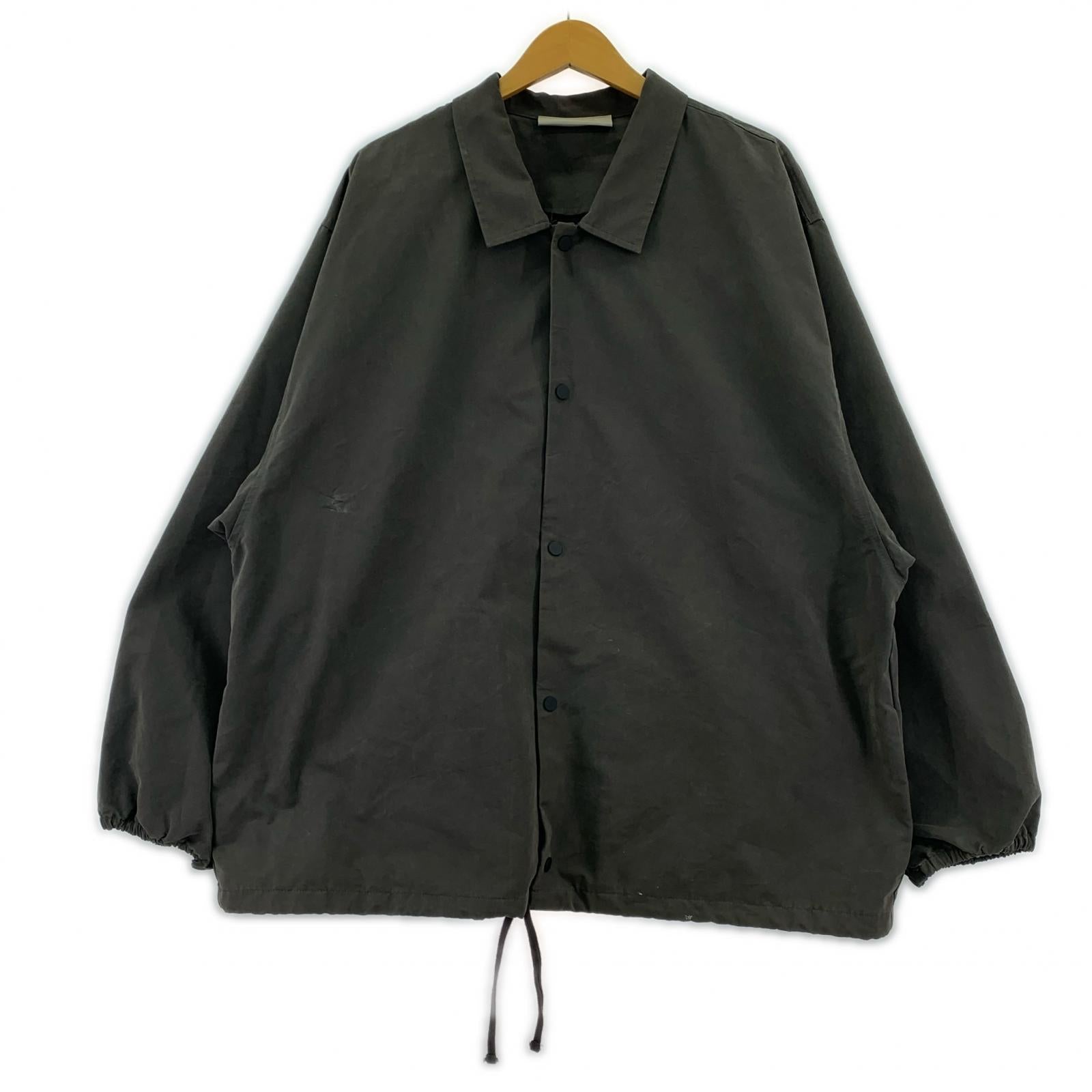 ジャケット ESSENTIALS FEAR OF GOD ナイロンコーチジャケット グレー (XL) グレー