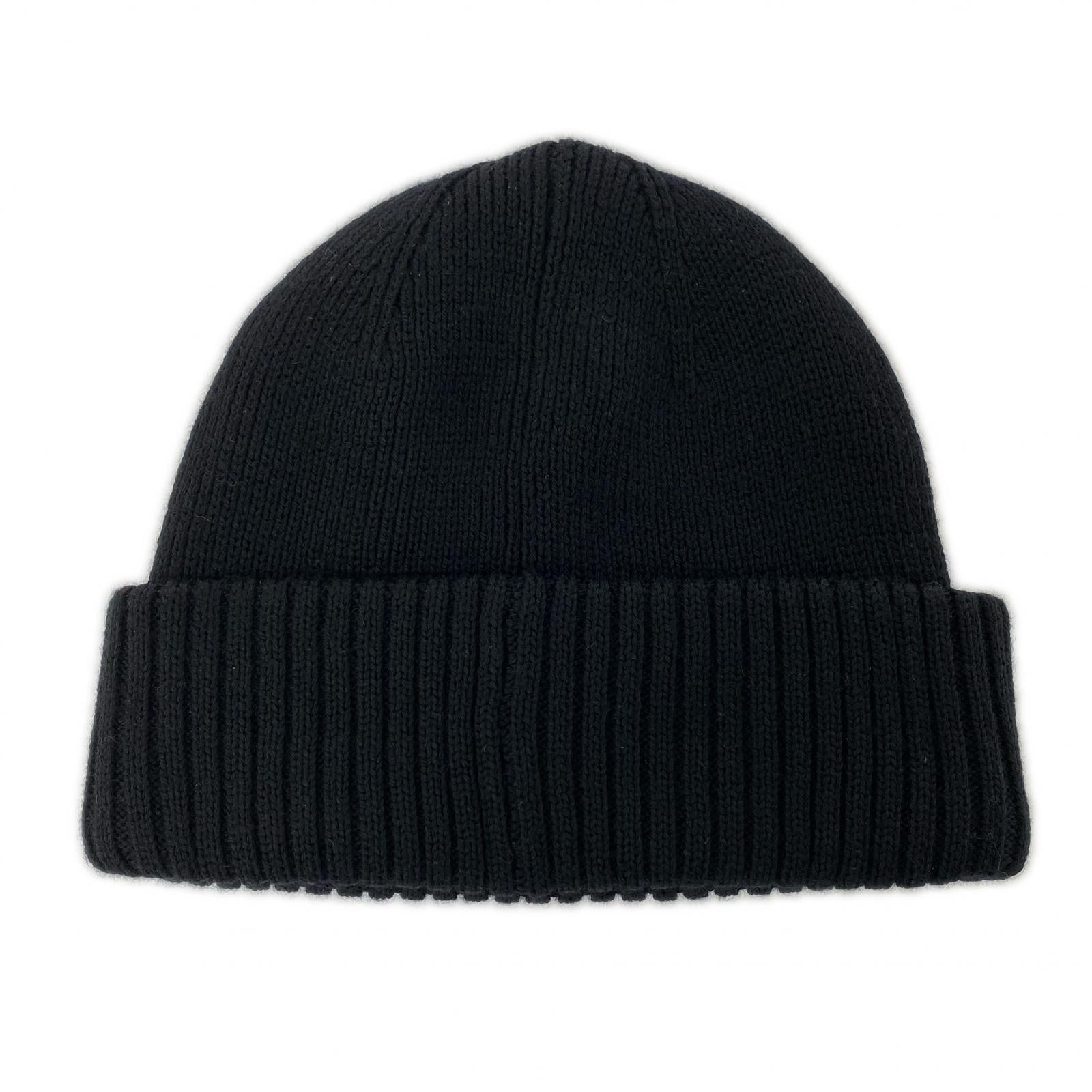 ニットキャップ MALLOW TOQUE 黒 ブラック
