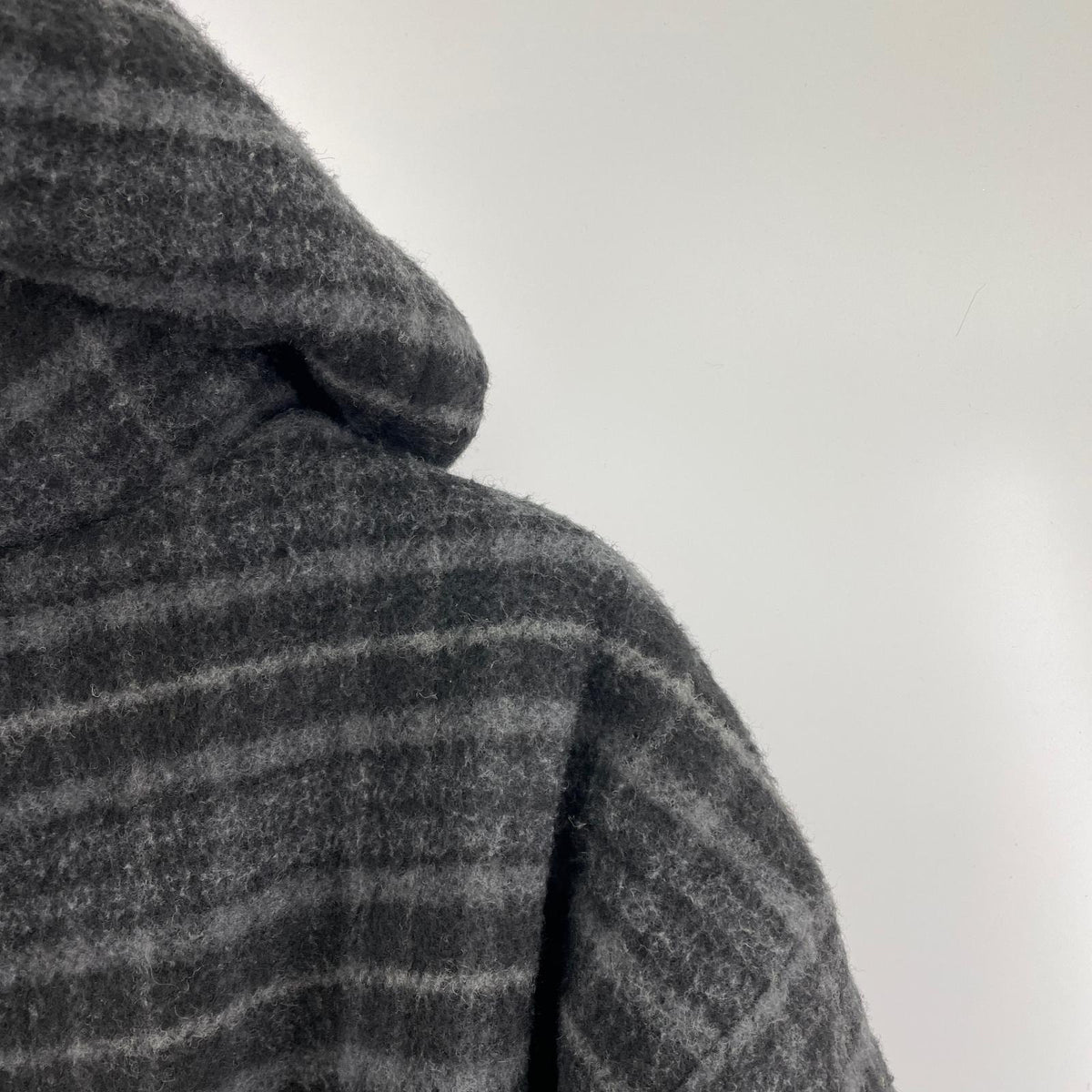 ブルゾン 23AW Plaid Wool Hooded Work Jacket (L) L ブラック