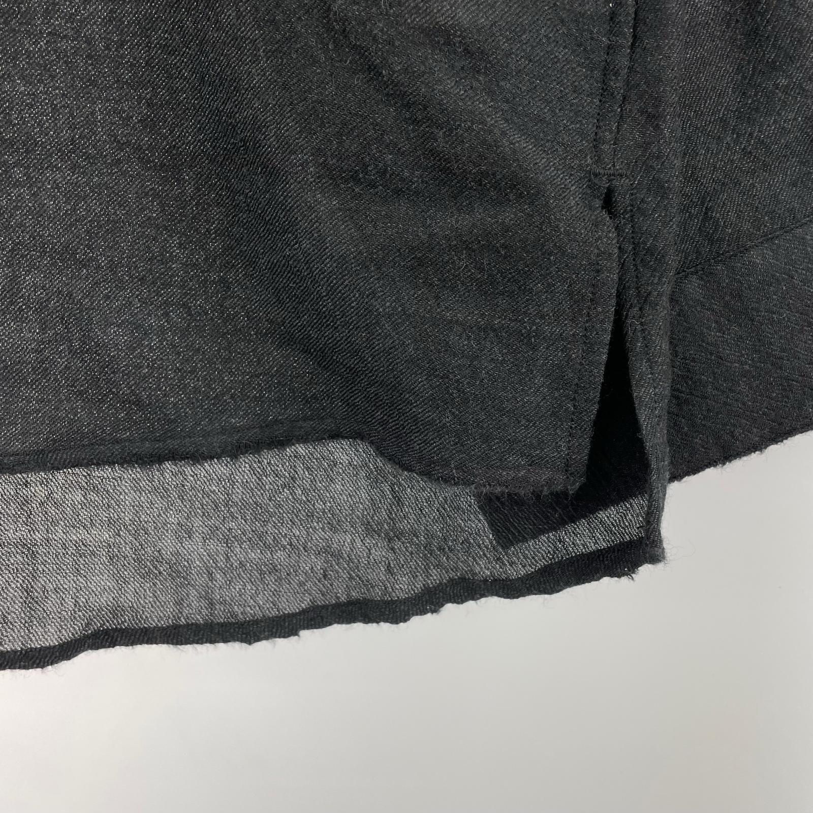 ジャケット 25AW WOOL KERSEY TAILORED SHIRT 1 グレー