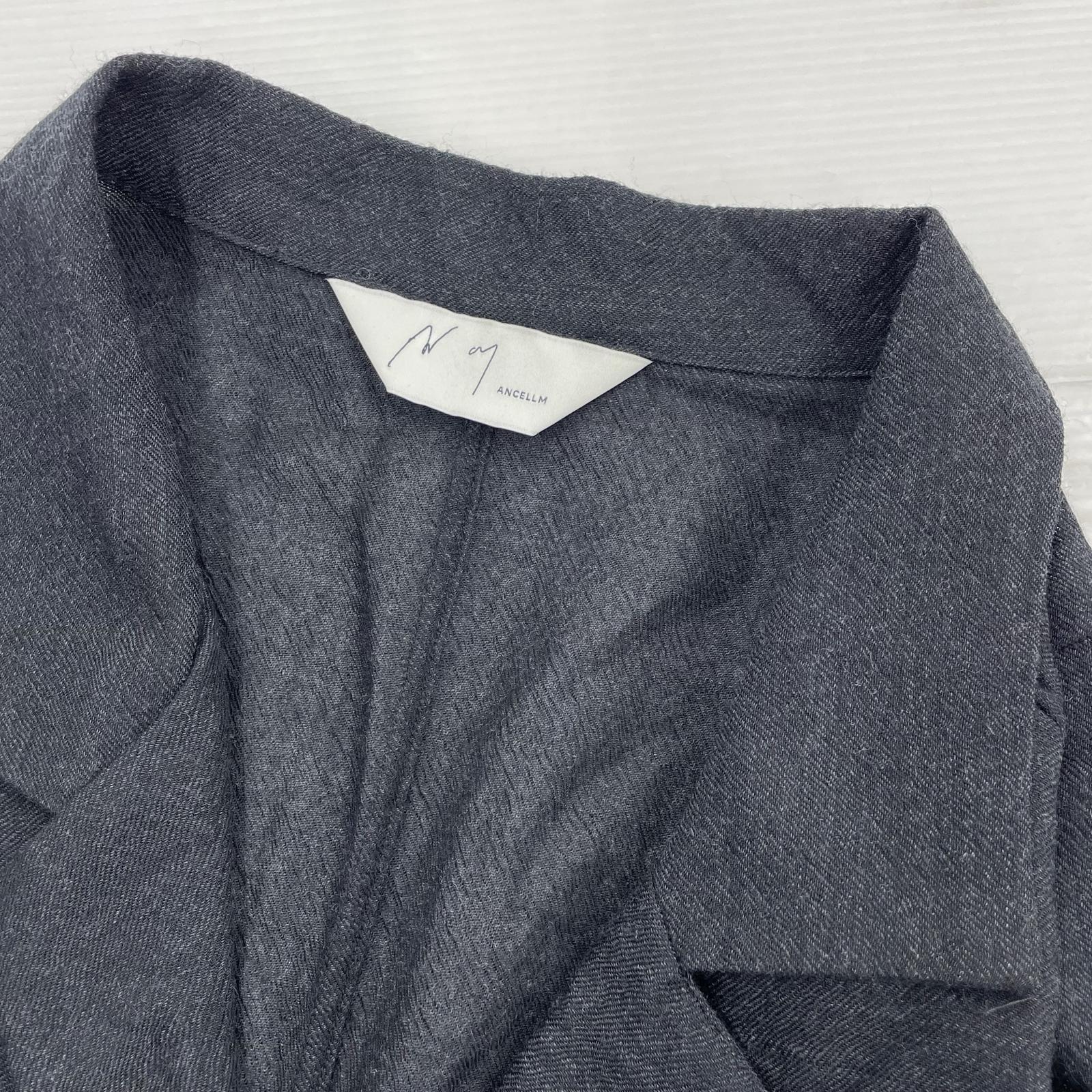 ジャケット 25AW WOOL KERSEY TAILORED SHIRT 1 グレー