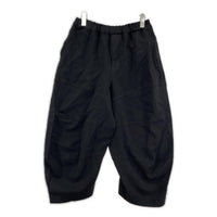 パンツ 24SS ワイドクッロプドパンツ XS ブラック