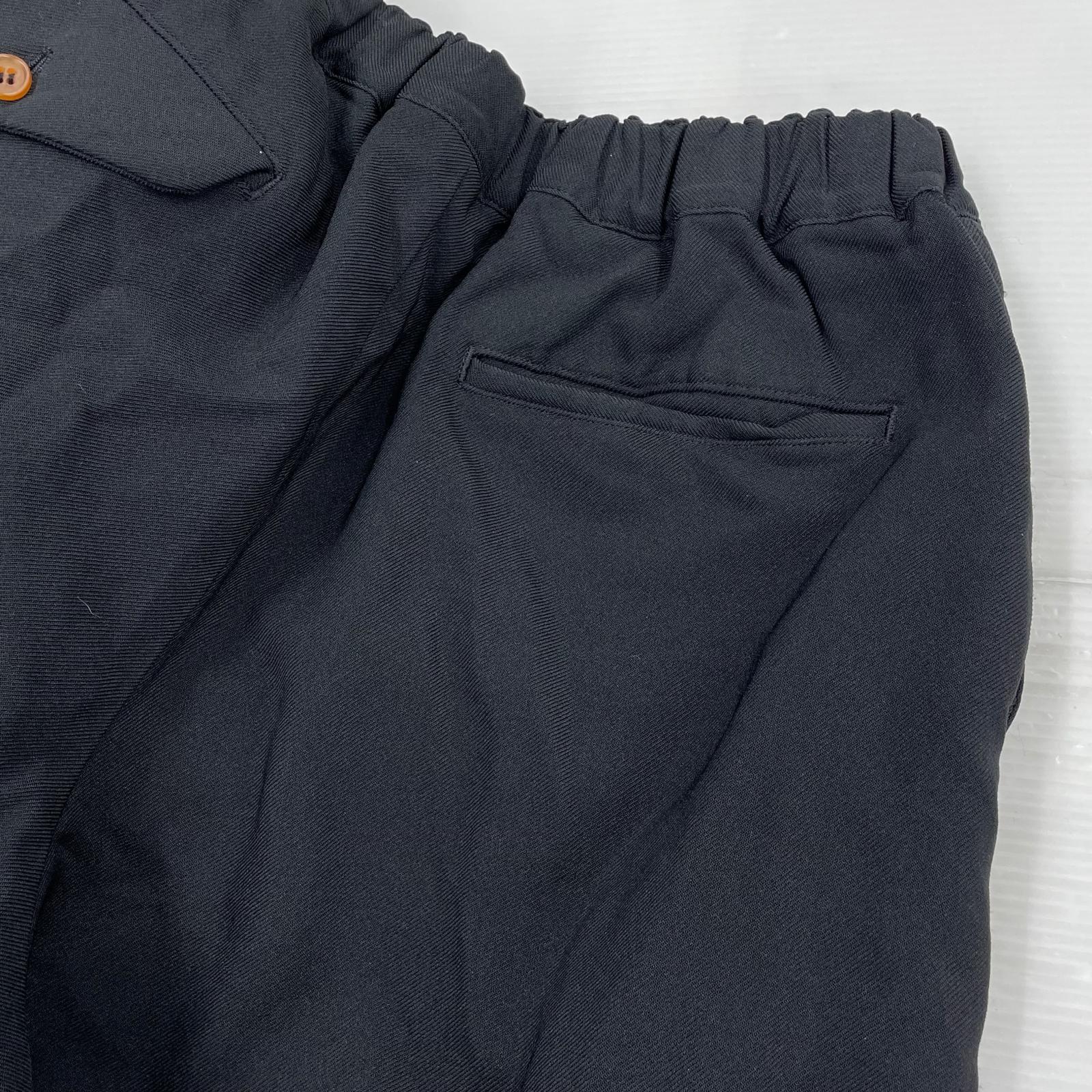パンツ 24SS ワイドクッロプドパンツ XS ブラック
