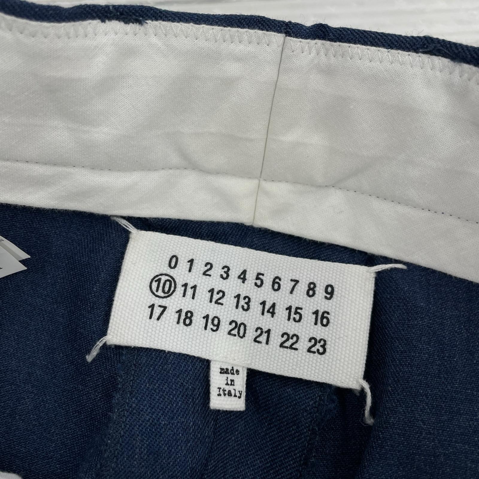 パンツ ⑩ 21ss 八の字スラックス 44 ブルー
