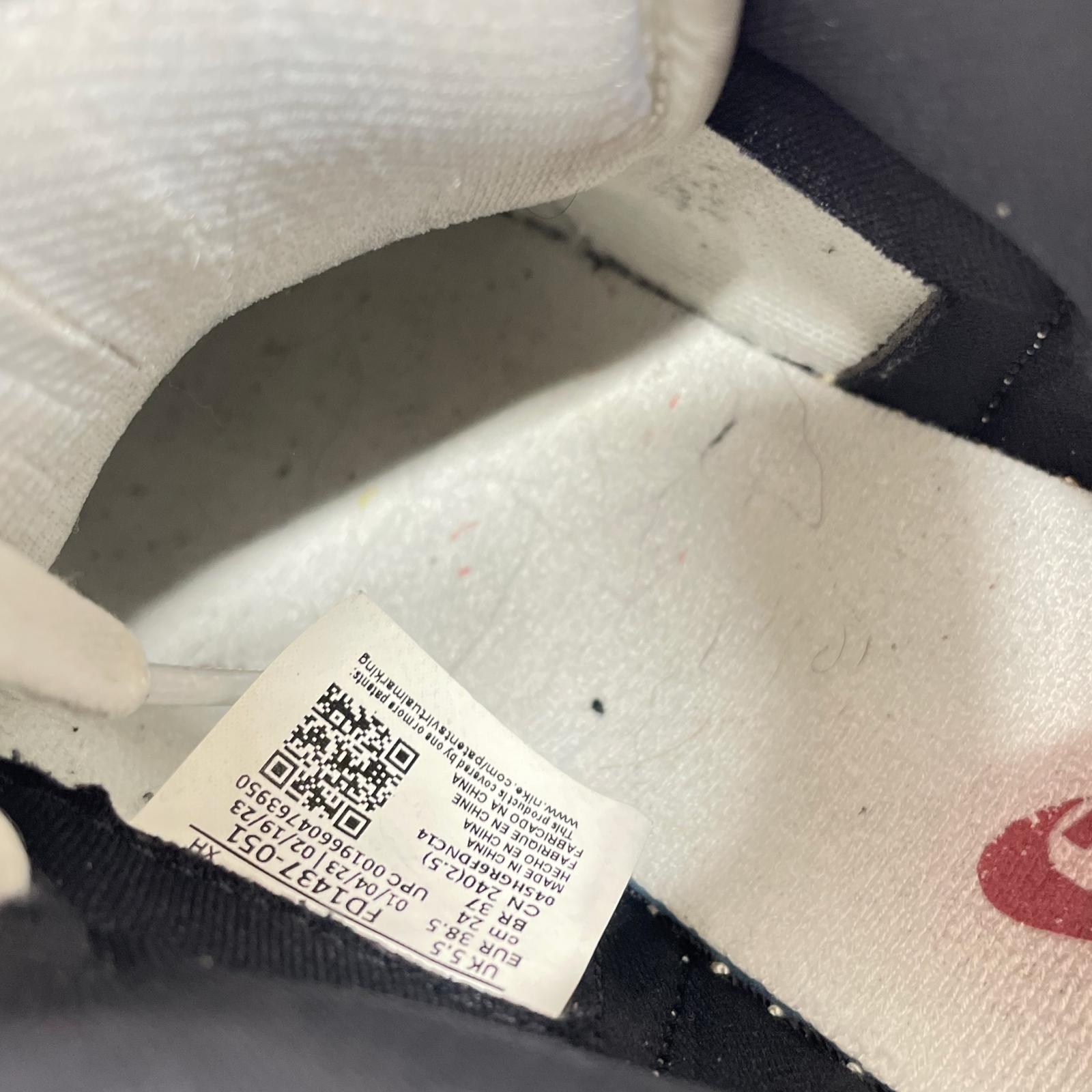 スニーカー AIR JORDAN 1 RETRO HIGH OG GS 24cm (US6 UK5 1/2 EU38)