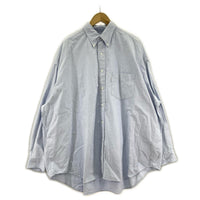 長袖シャツ 21AW COTTON OX OVERSIZED SHIRT ブルー