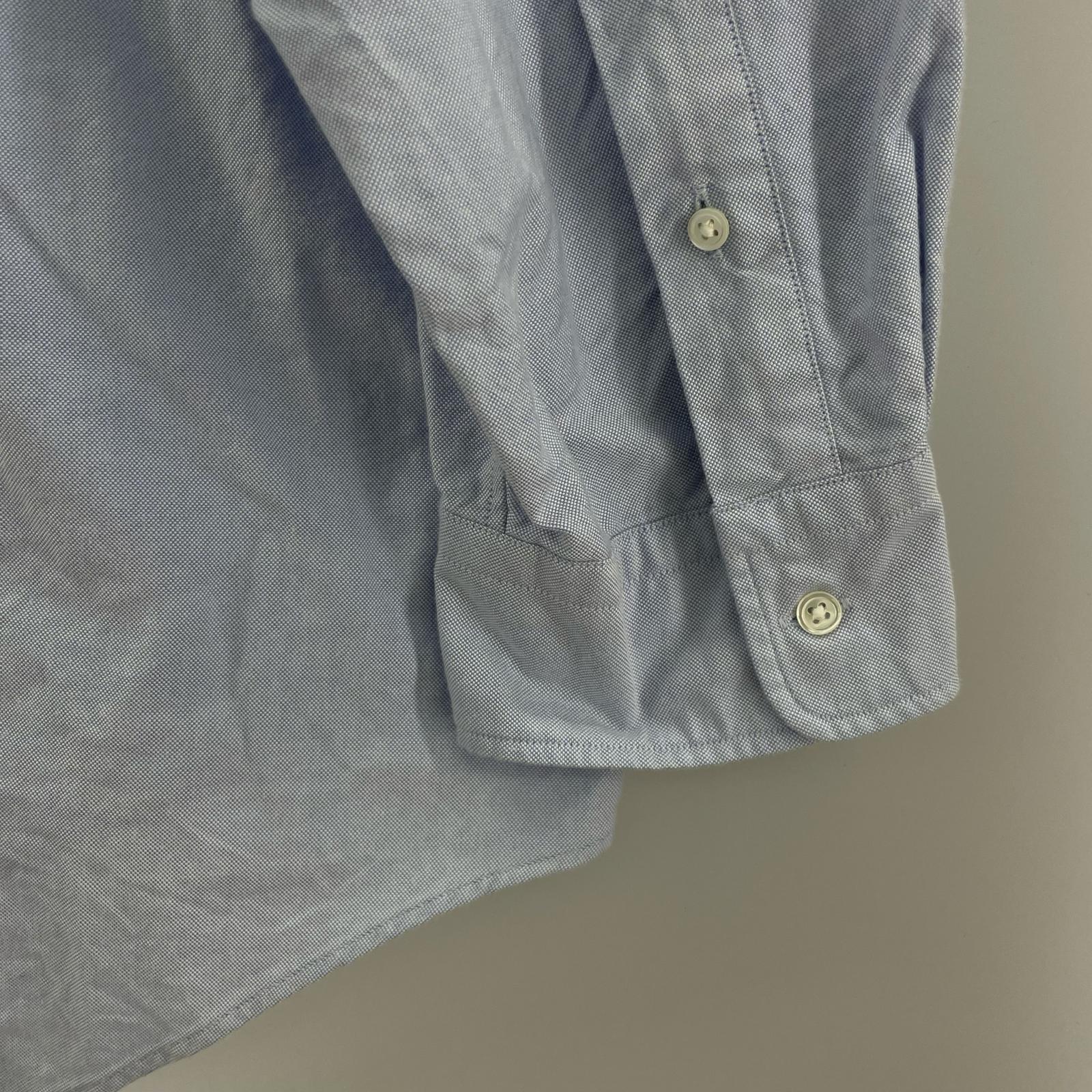 長袖シャツ 21AW COTTON OX OVERSIZED SHIRT ブルー