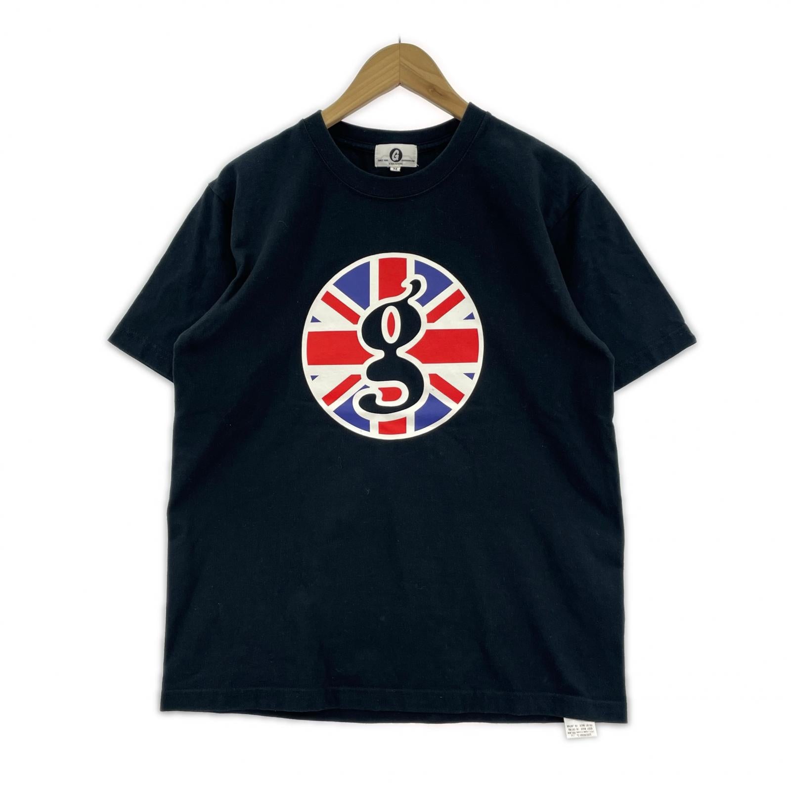 半袖Tシャツ 15AW 復刻 ユニオンジャック 黒 (M) M ブラック