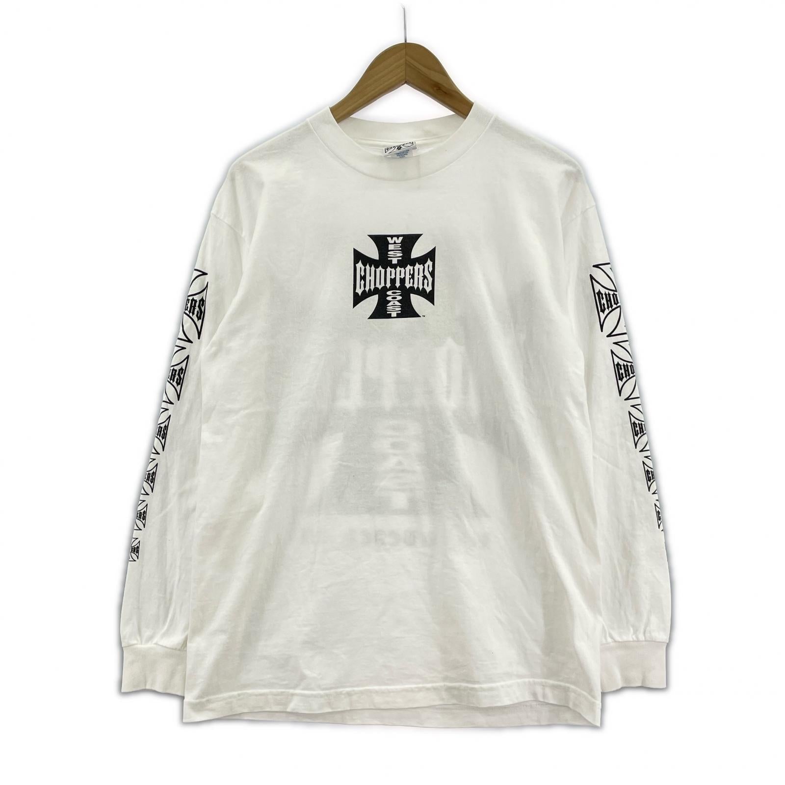 長袖Tシャツ 00s WEST COAST CHOPPERS 白 (M) M ホワイト