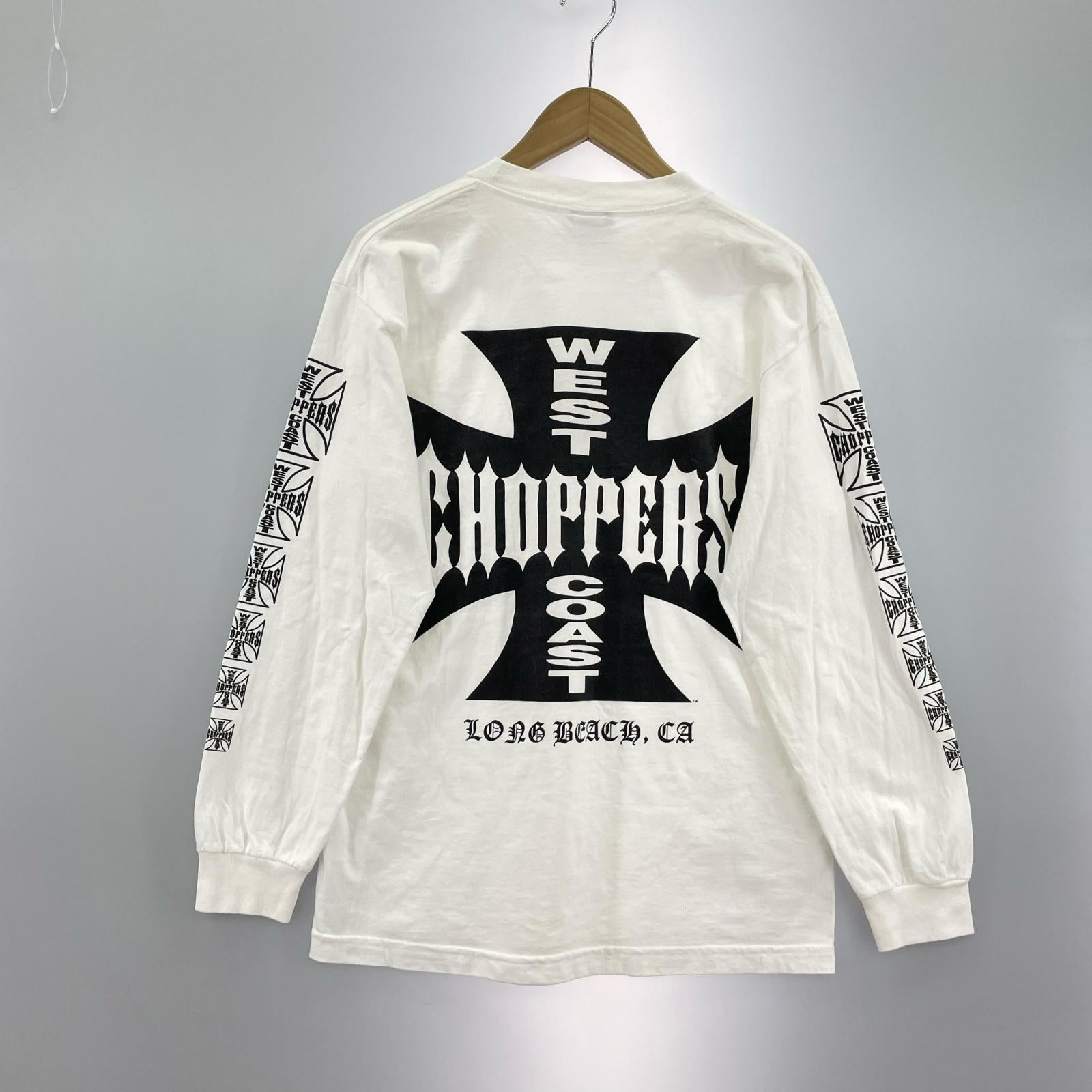 長袖Tシャツ 00s WEST COAST CHOPPERS 白 (M) M ホワイト