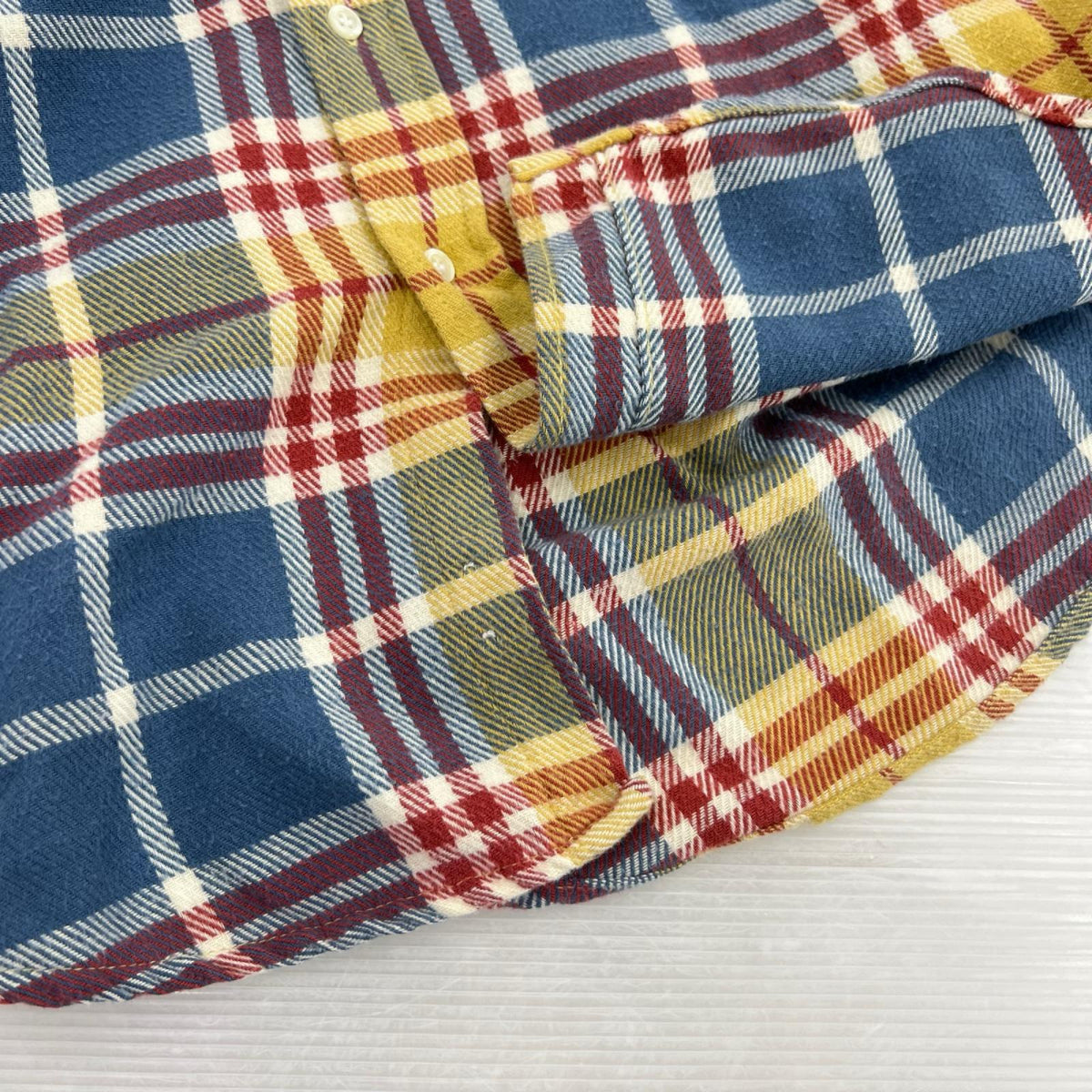 長袖シャツ 90s OLD GAP BD shirt L マルチカラー