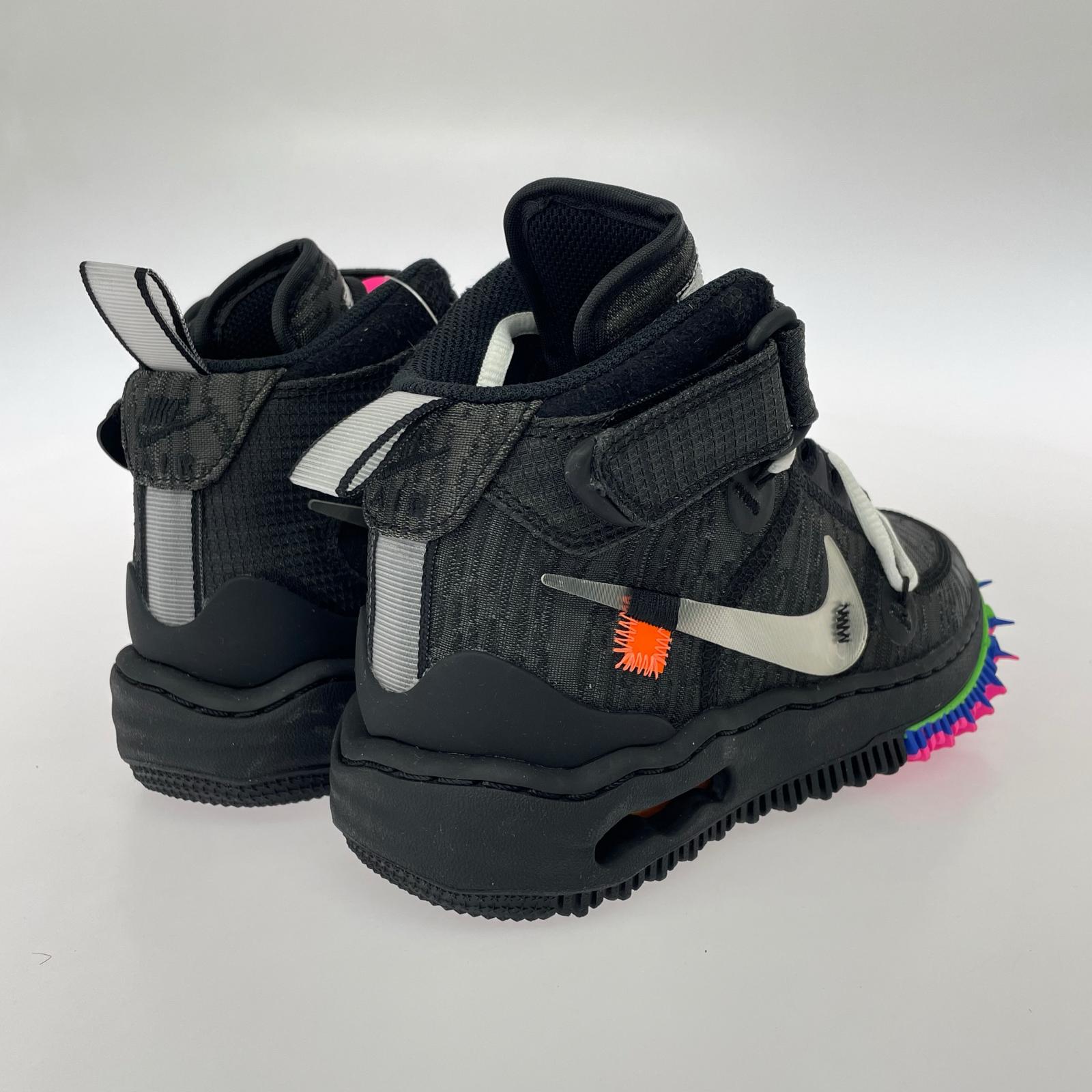 スニーカー Off-White Air Force 1 Mid(23.0) 23cm (US5 UK4 1/2 EU36) ブラック