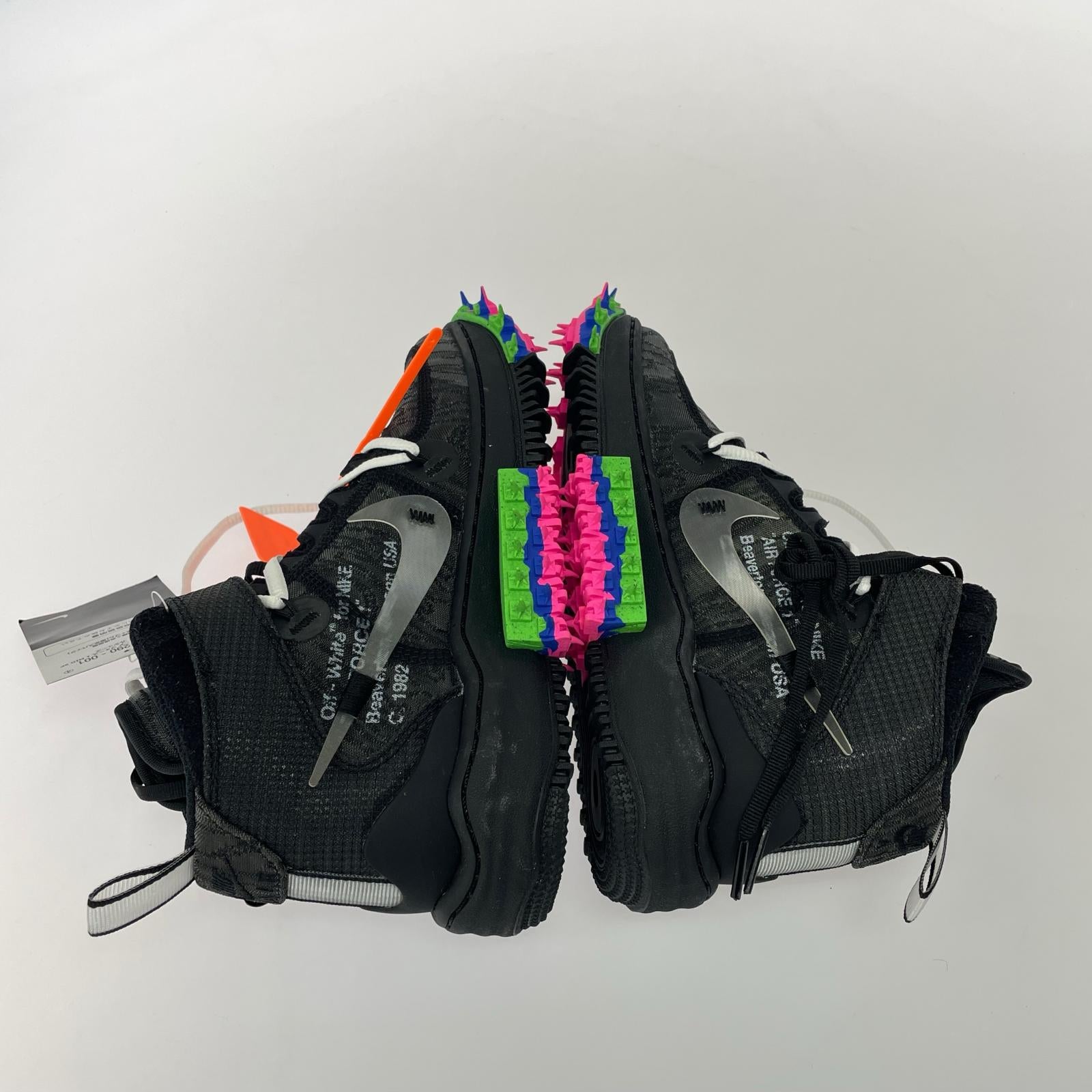 スニーカー Off-White Air Force 1 Mid(23.0) 23cm (US5 UK4 1/2 EU36) ブラック