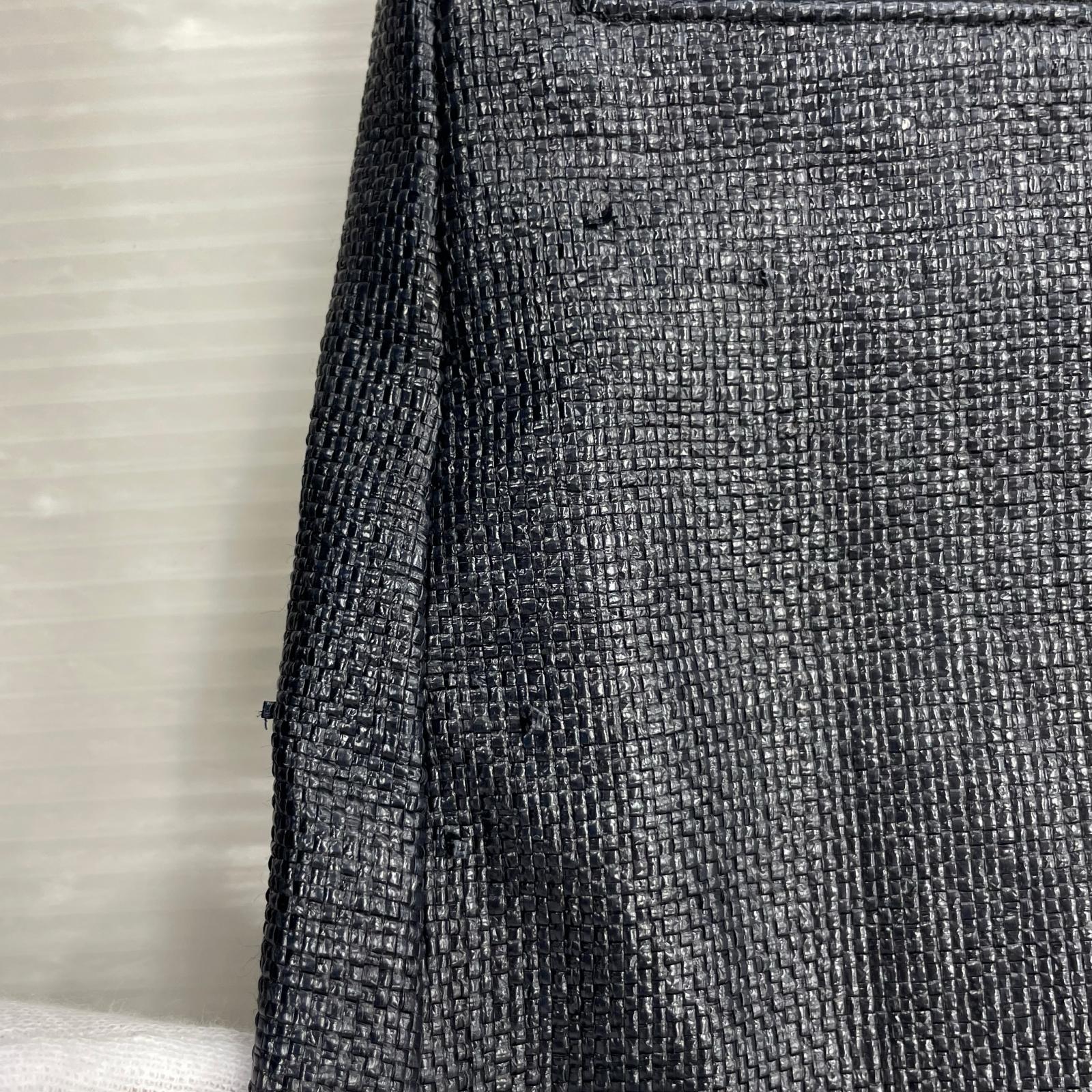 ミニスカート 21ss バスケットスカート 34 ブラック