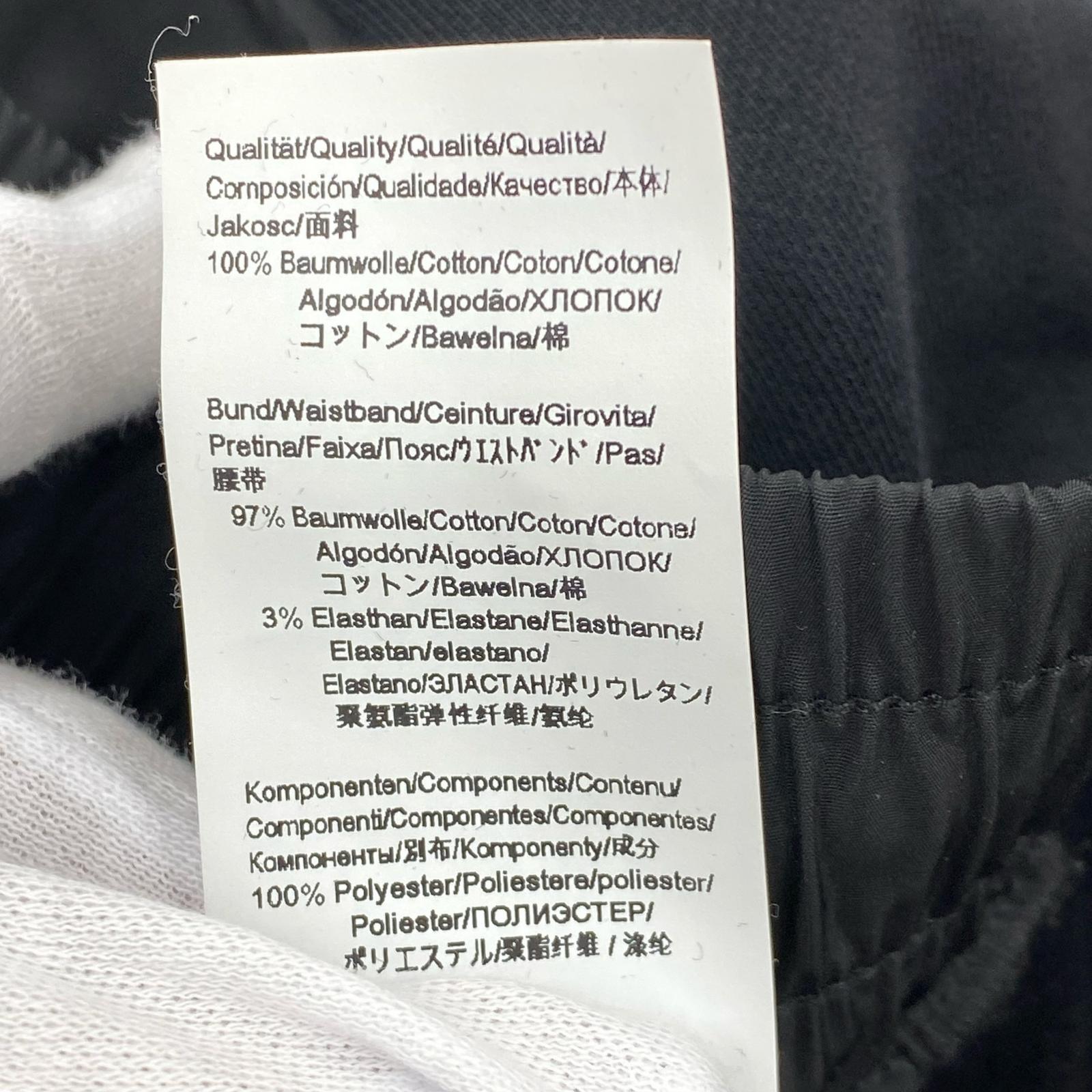 パンツ コットンジョガーパンツ XS BLK ブラック